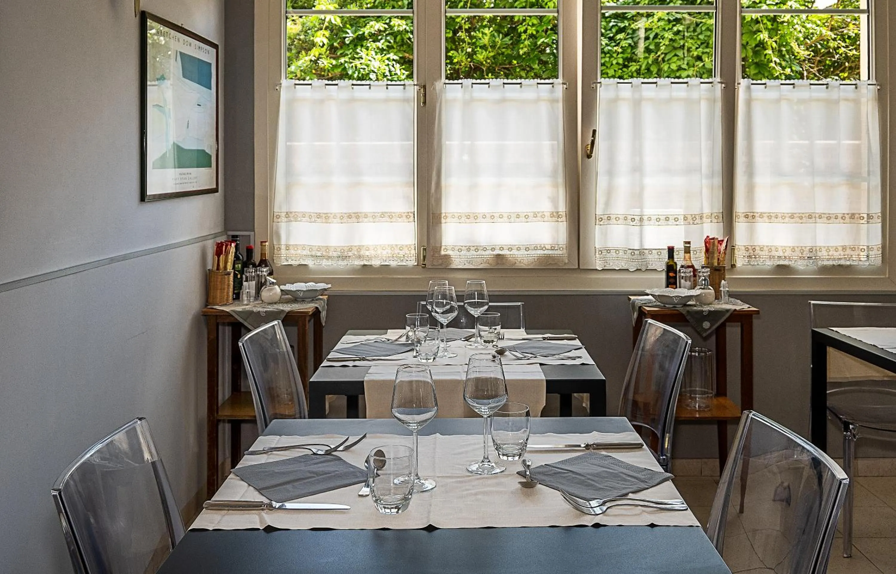 Restaurant/places to eat in Hotel Apuana