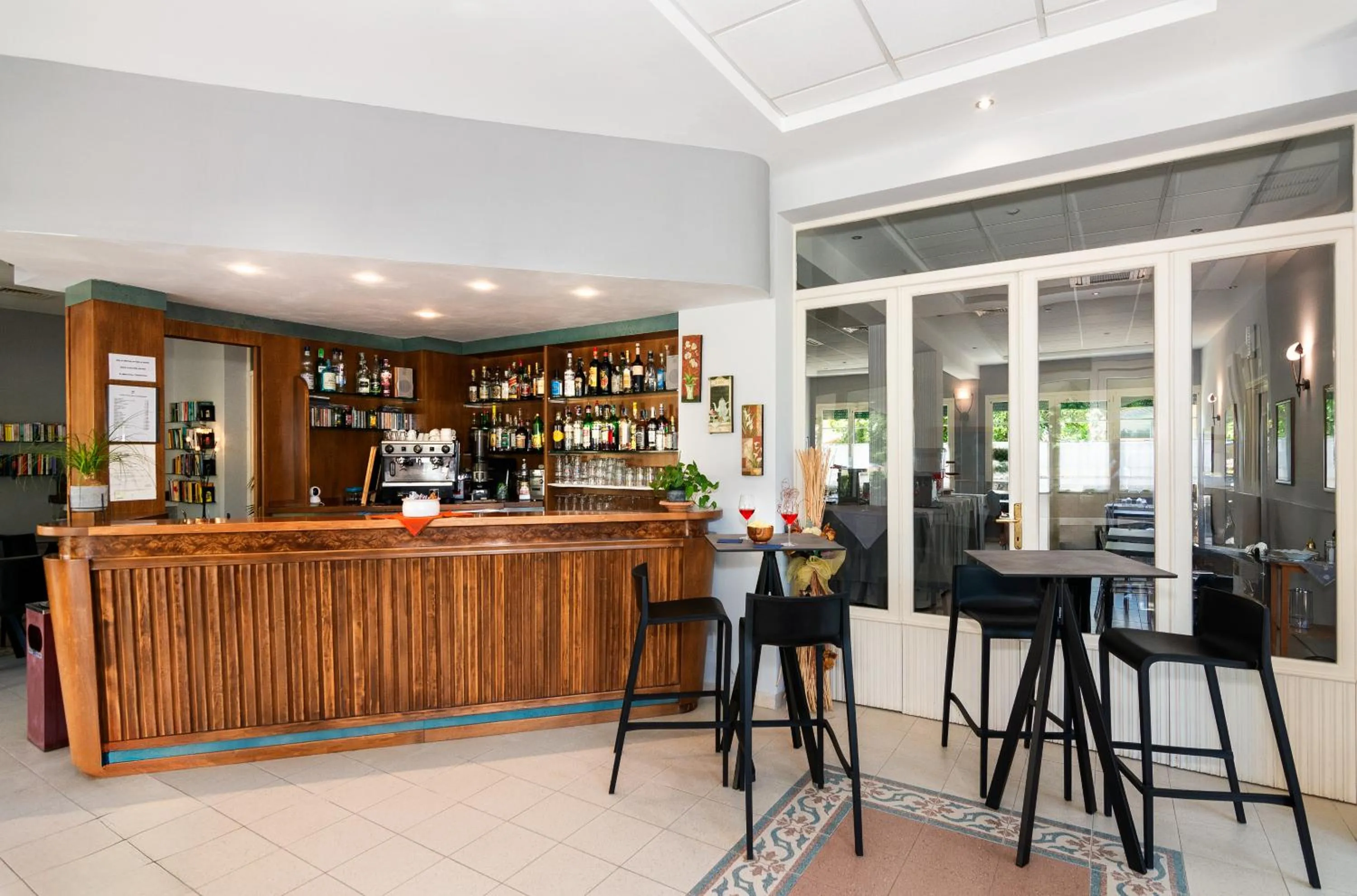 Lounge or bar in Hotel Apuana