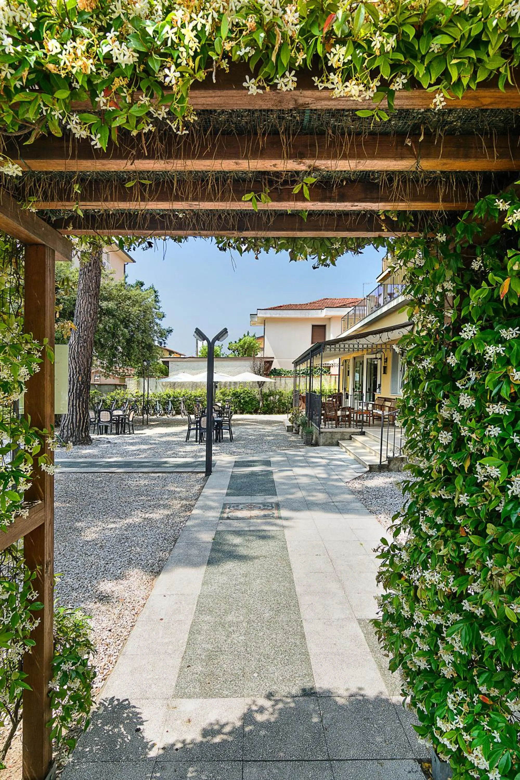 Garden in Hotel Apuana