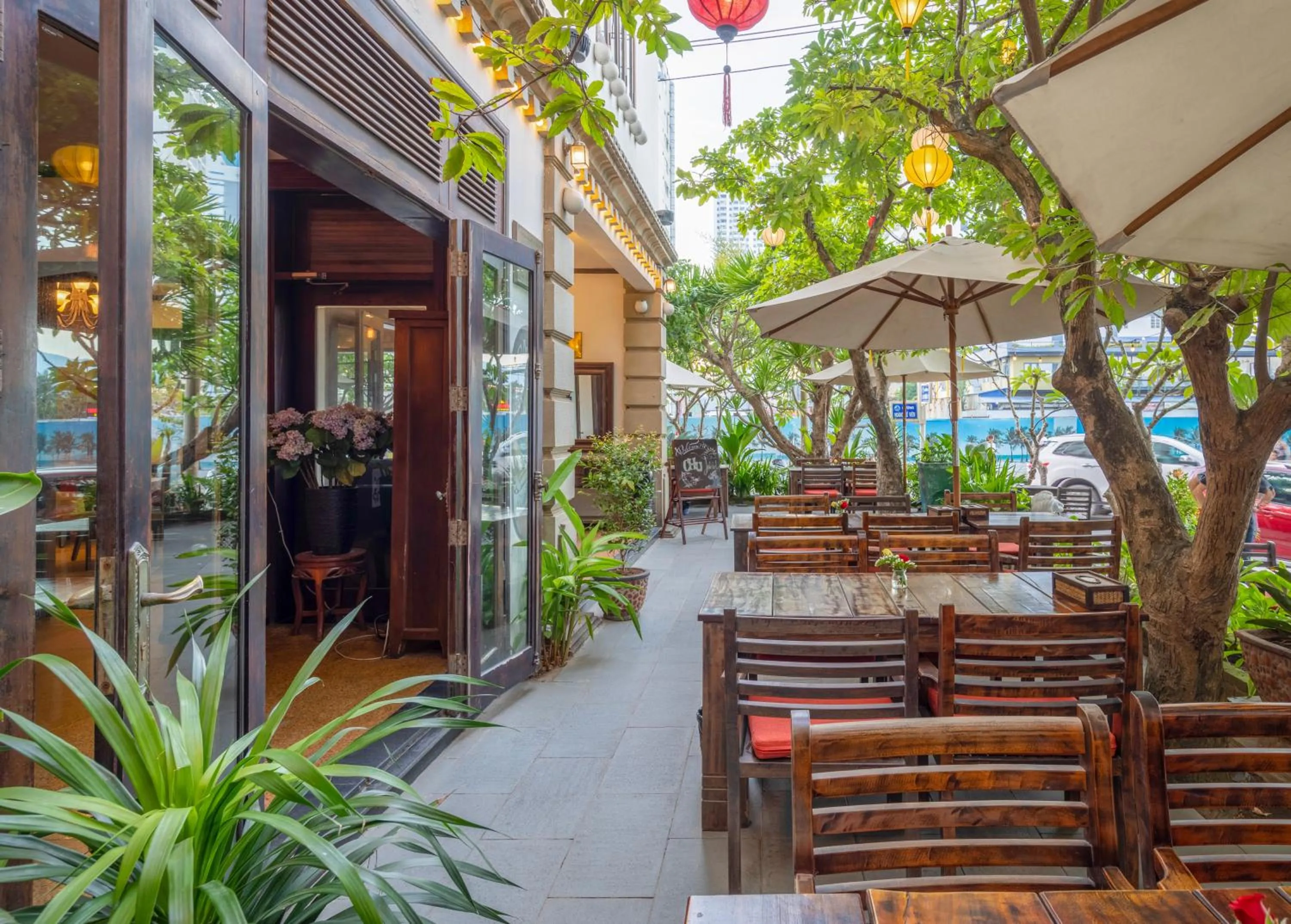 Facade/entrance in Chu Hotel