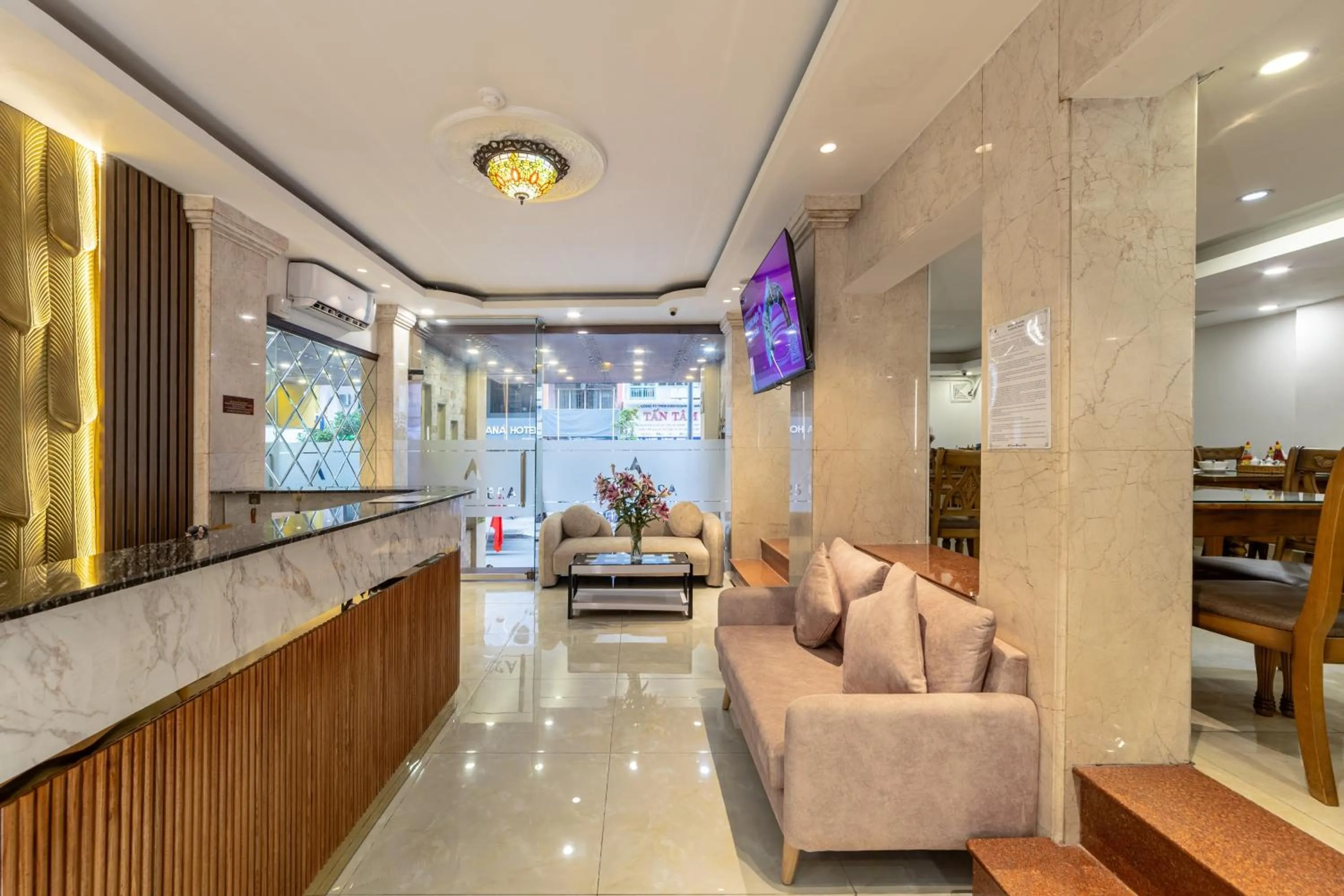 Seating area in A25 Hotel - 307 Lý Tự Trọng