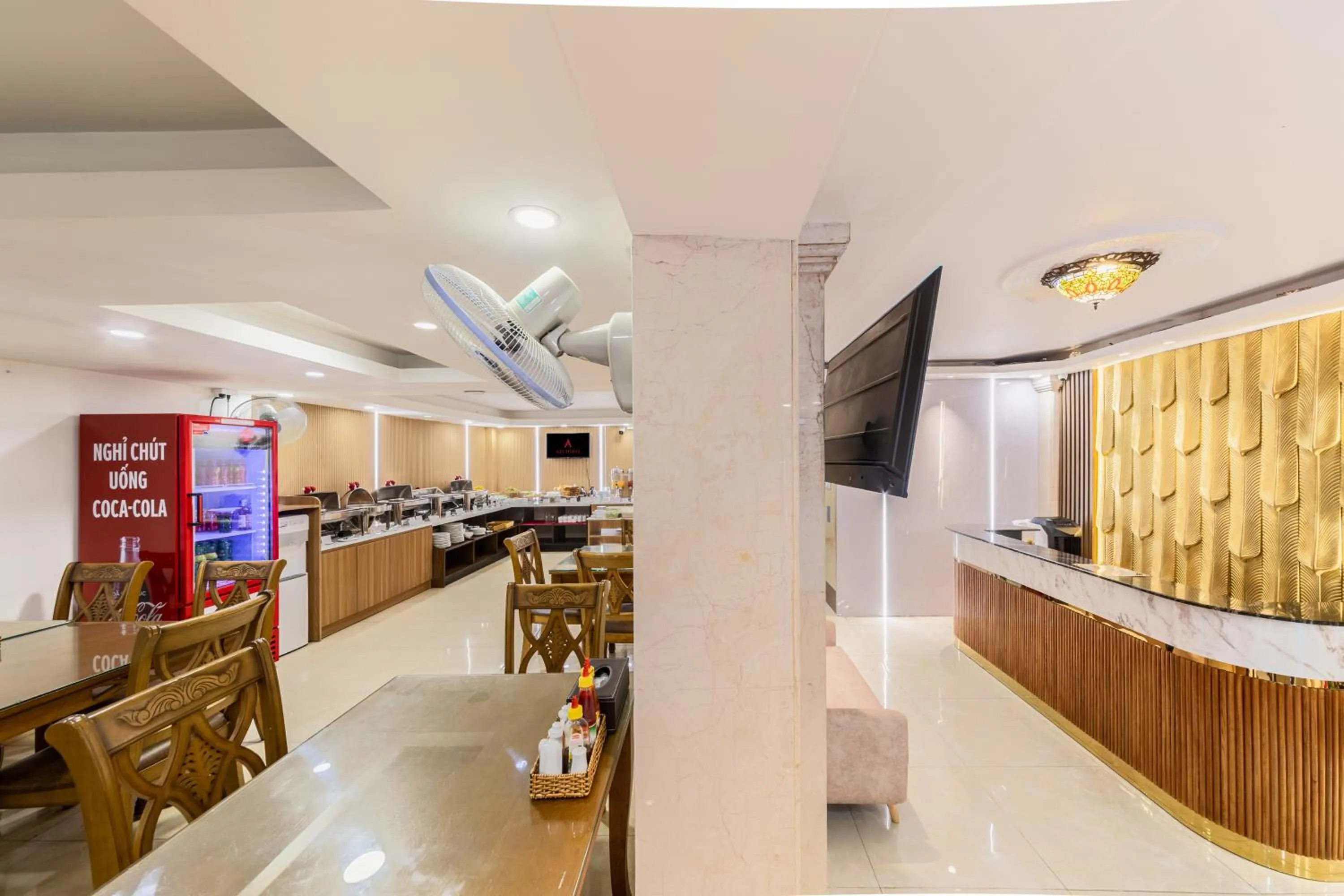 Dining area in A25 Hotel - 307 Lý Tự Trọng