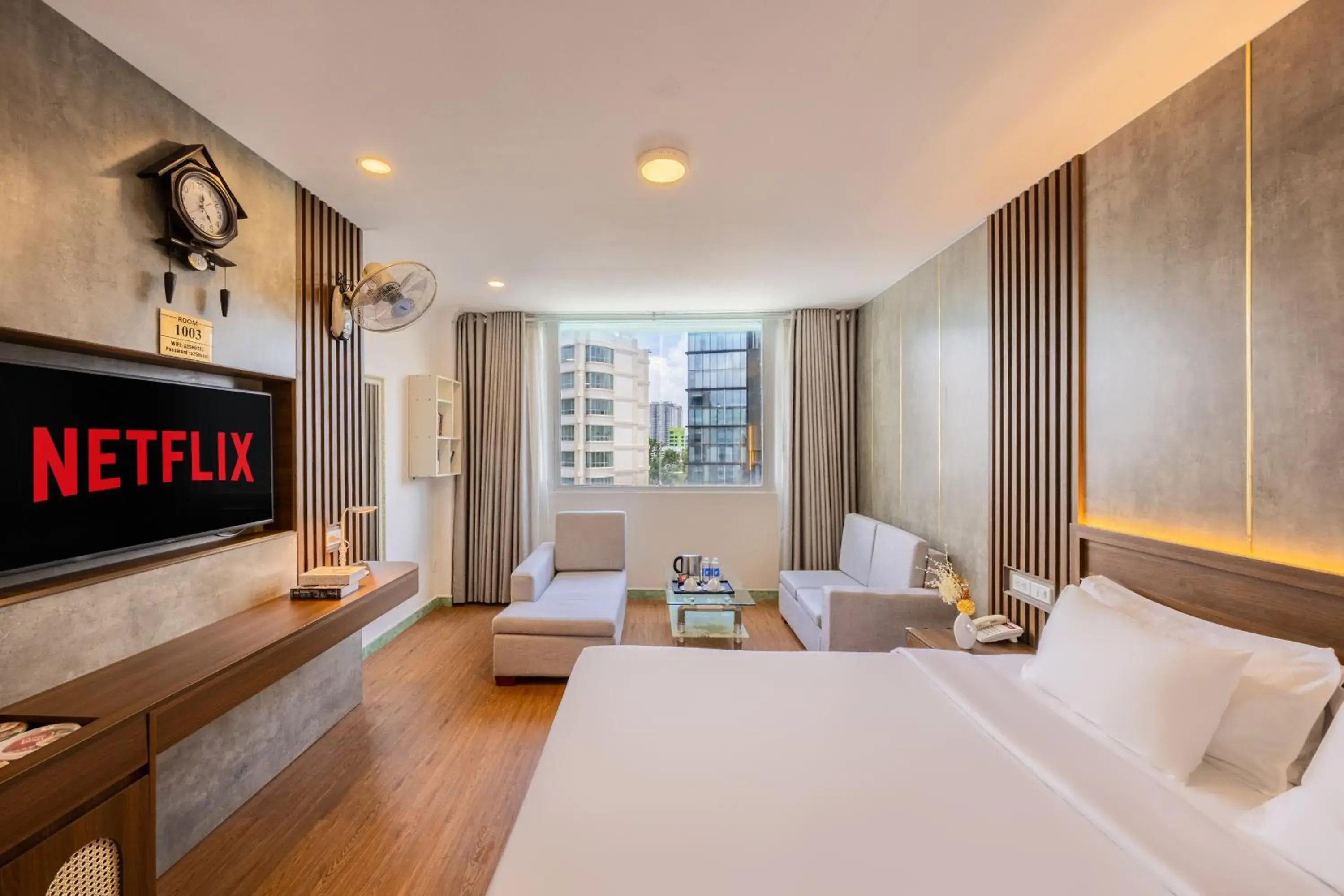 Deluxe Double Room in A25 Hotel - 307 Lý Tự Trọng Deluxe Double Room in A25 Hotel - 307 Lý Tự Trọng