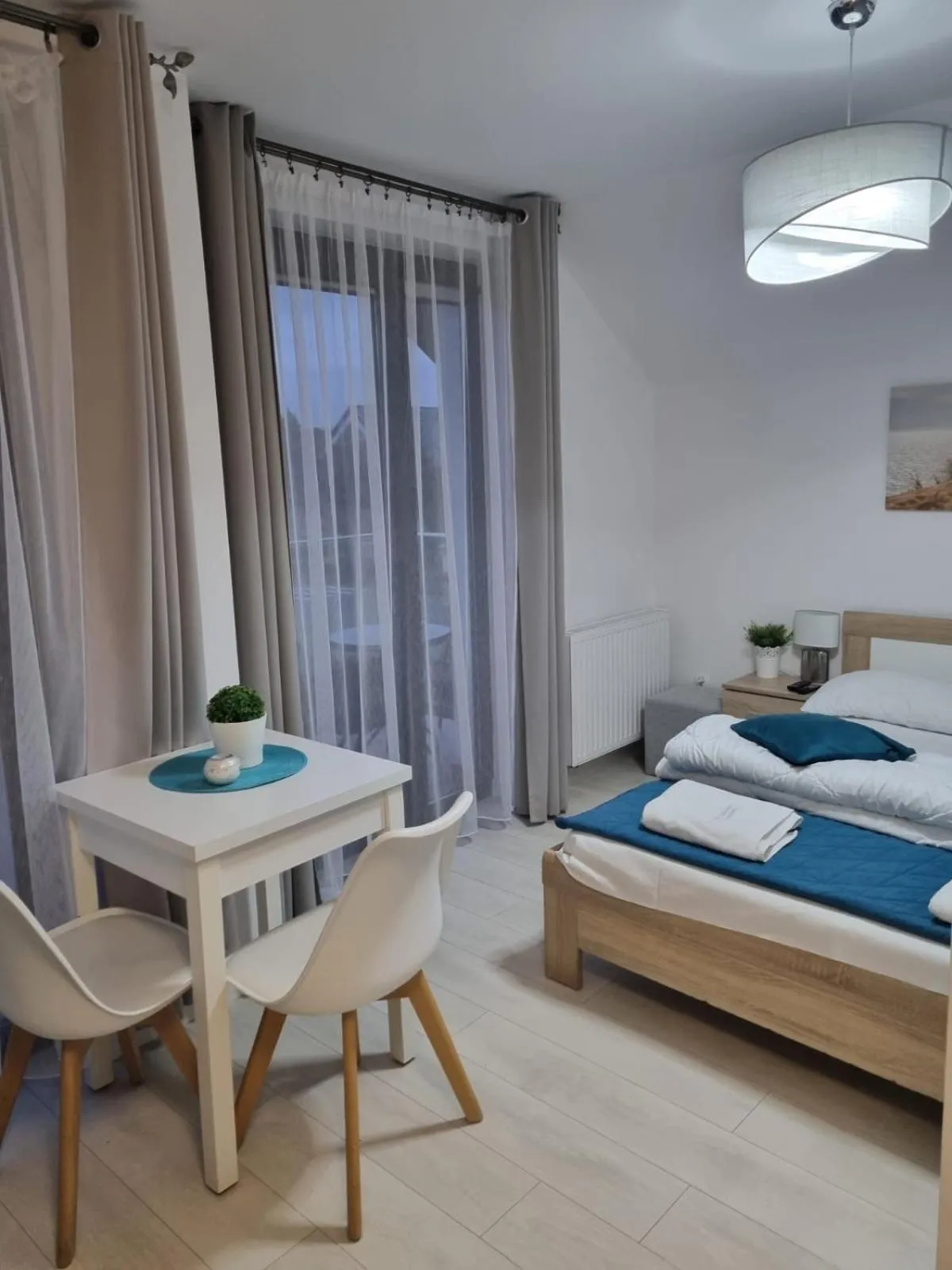 Bed in Pensjonat Dziki Zakątek