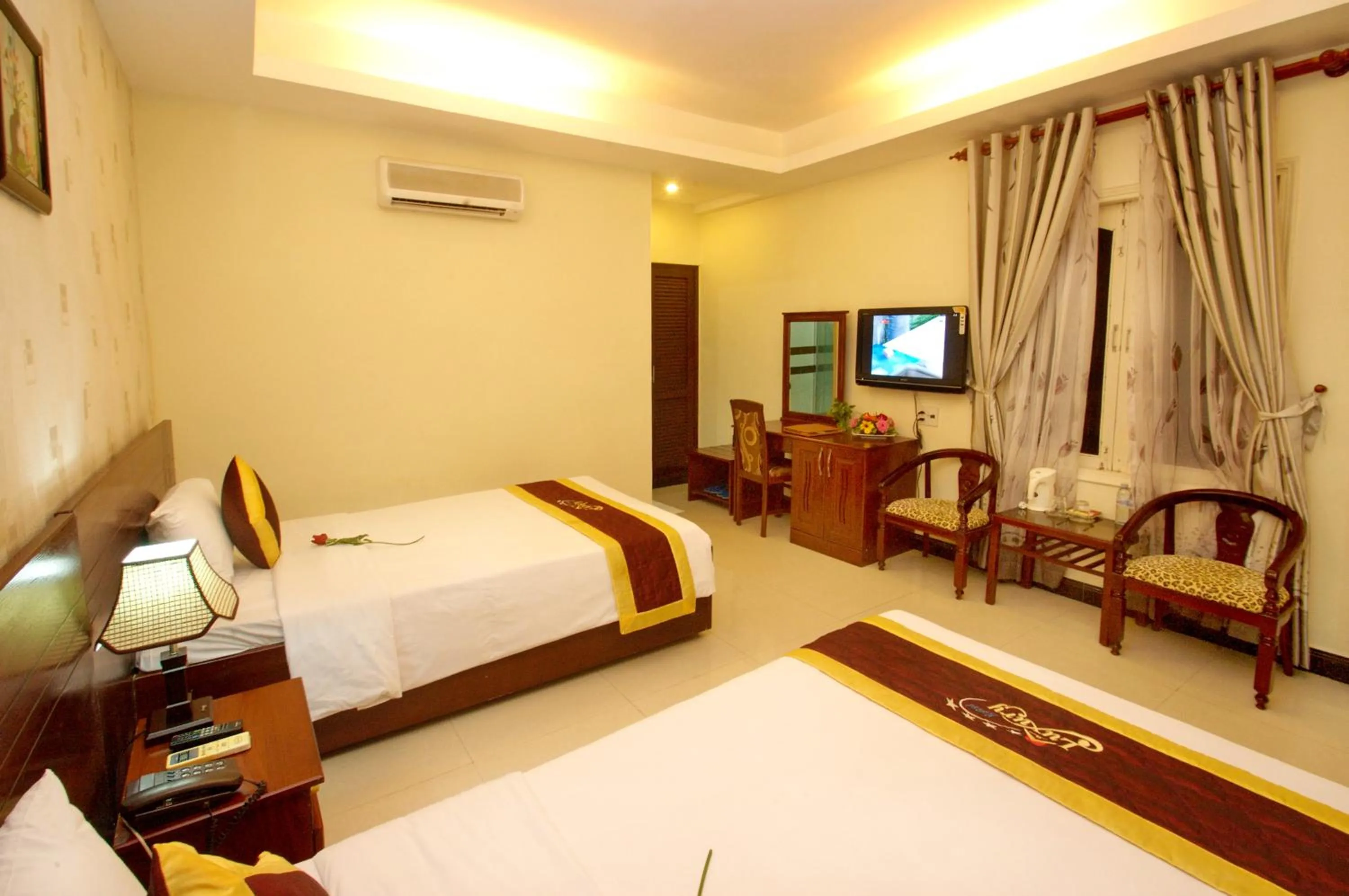 Photo of the whole room, Bed in Luxury Nha Trang Hotel