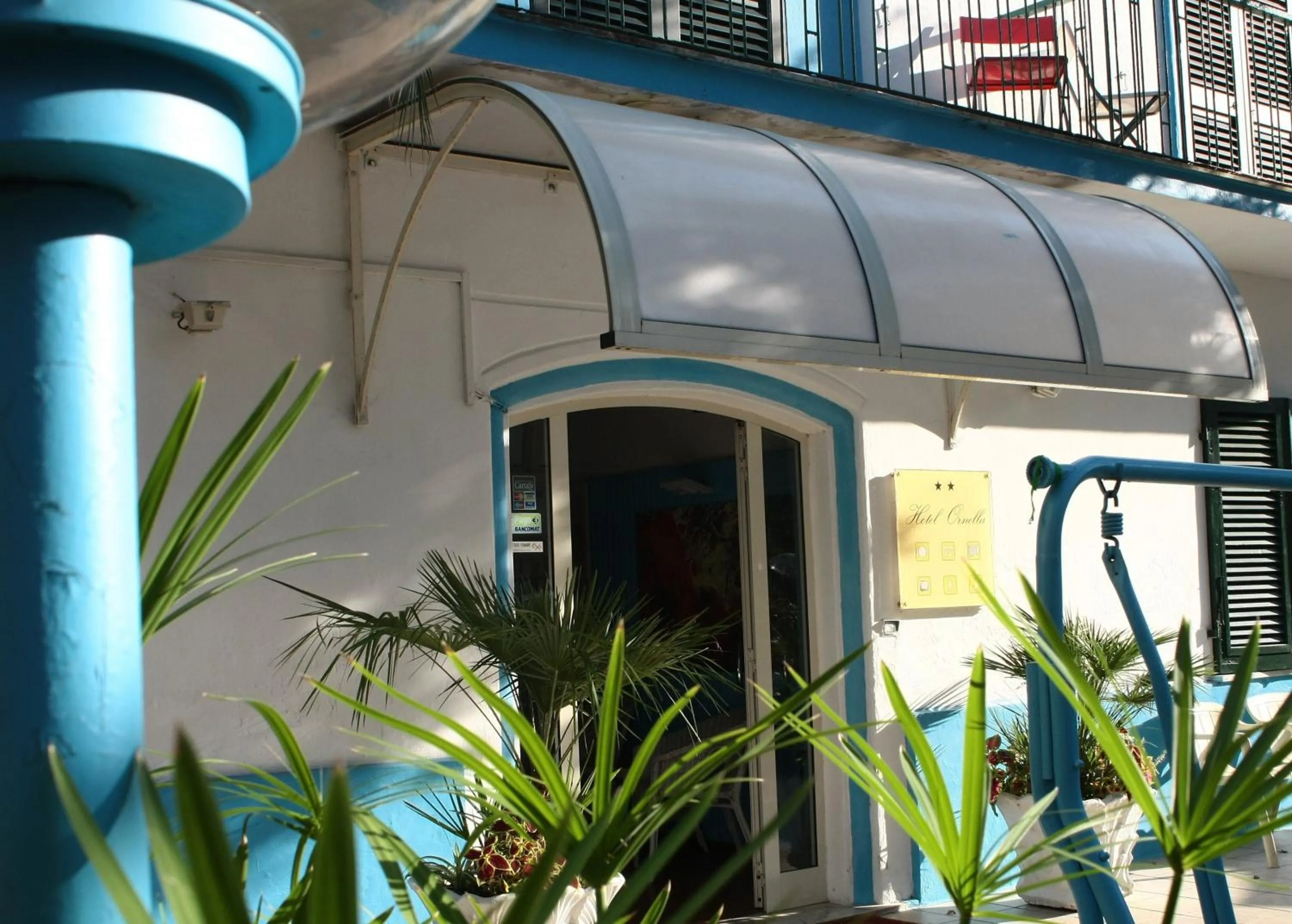 Facade/entrance in Hotel Ornella