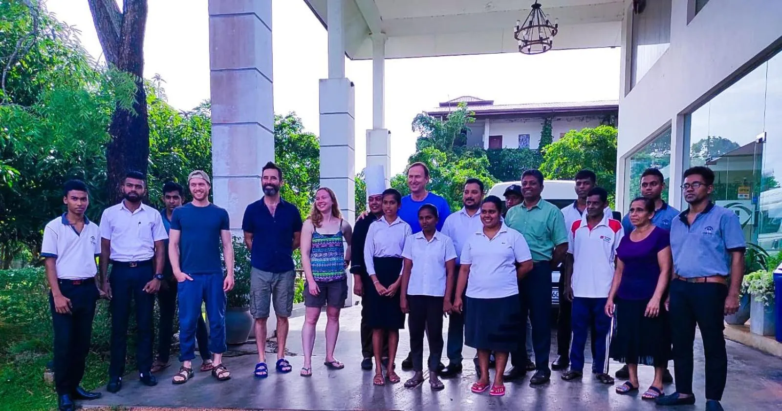 Staff in Four Points Resort - Anuradhapura