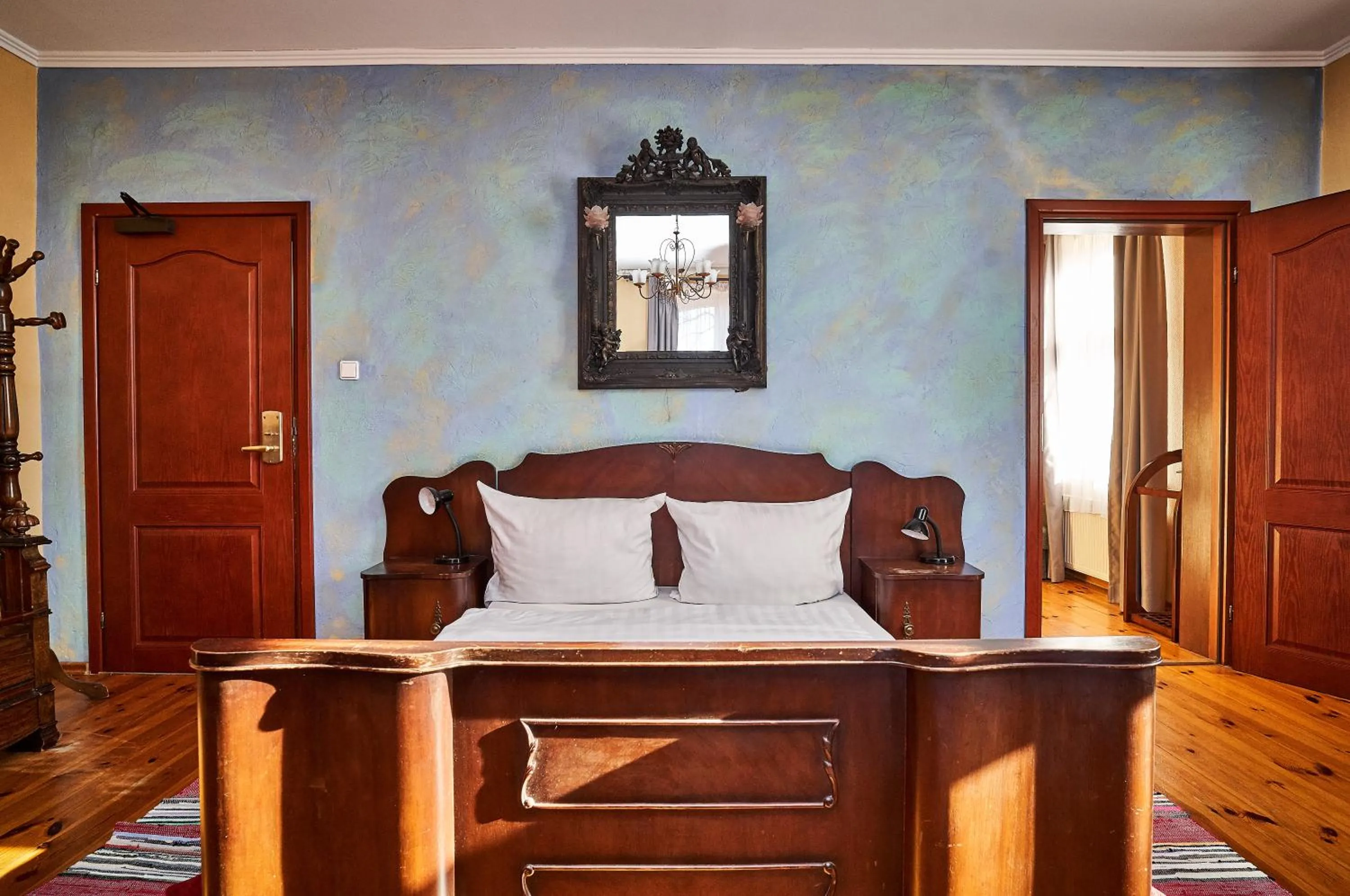 Bed in Hotel Stara Poczta