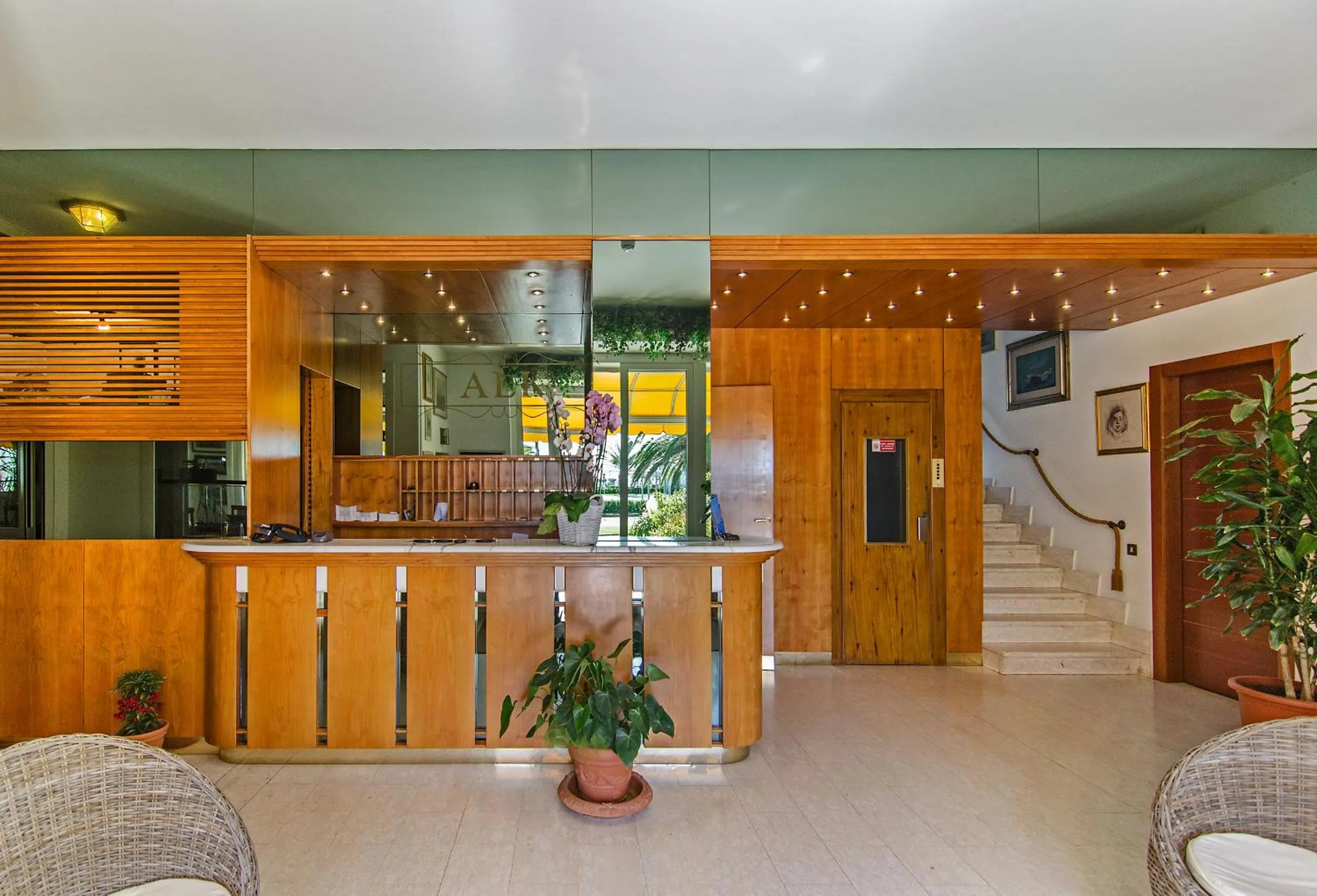 Lobby or reception in Hotel Alk