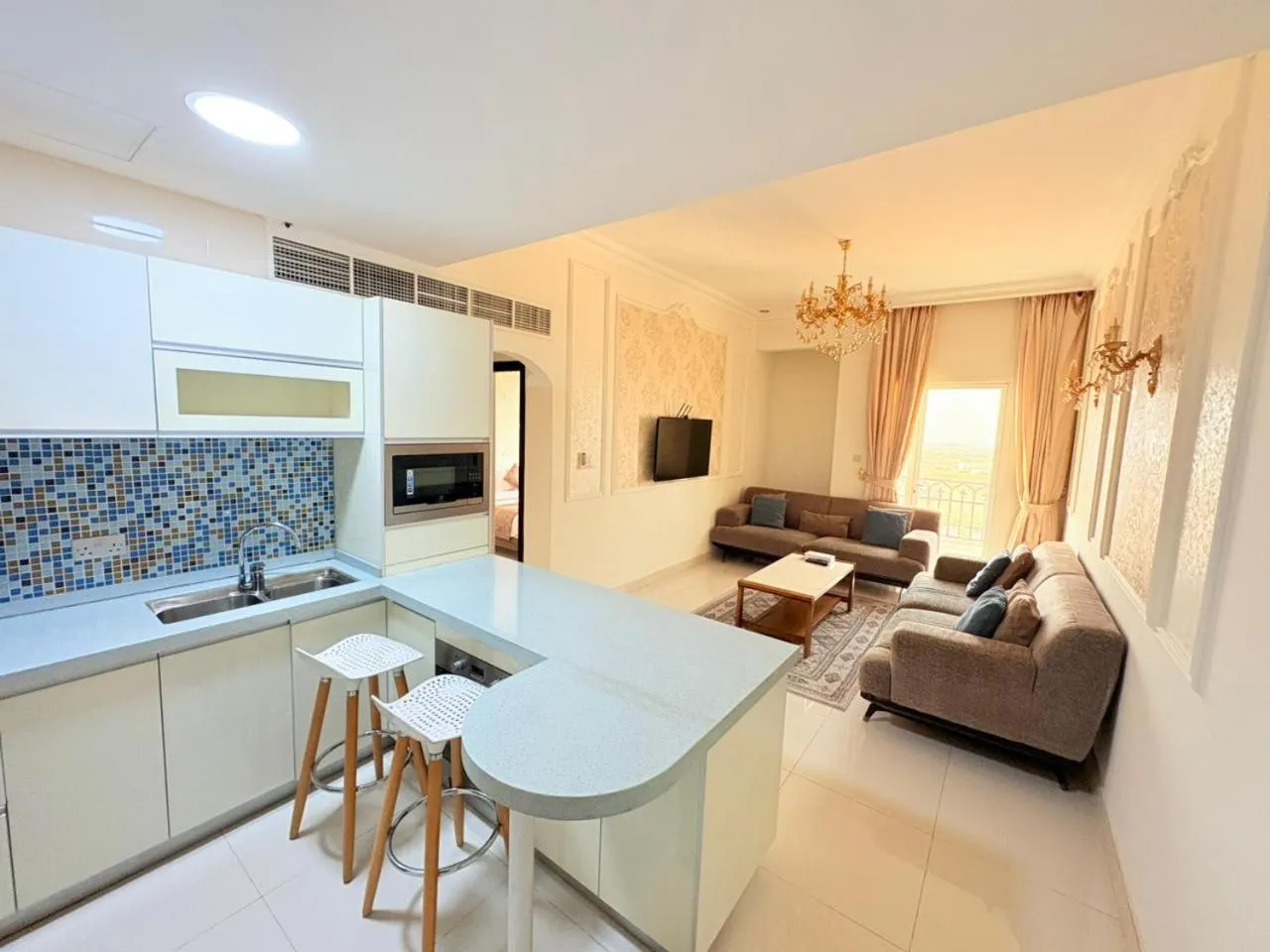 TV and multimedia in A'Sinamar Hotel Apartment