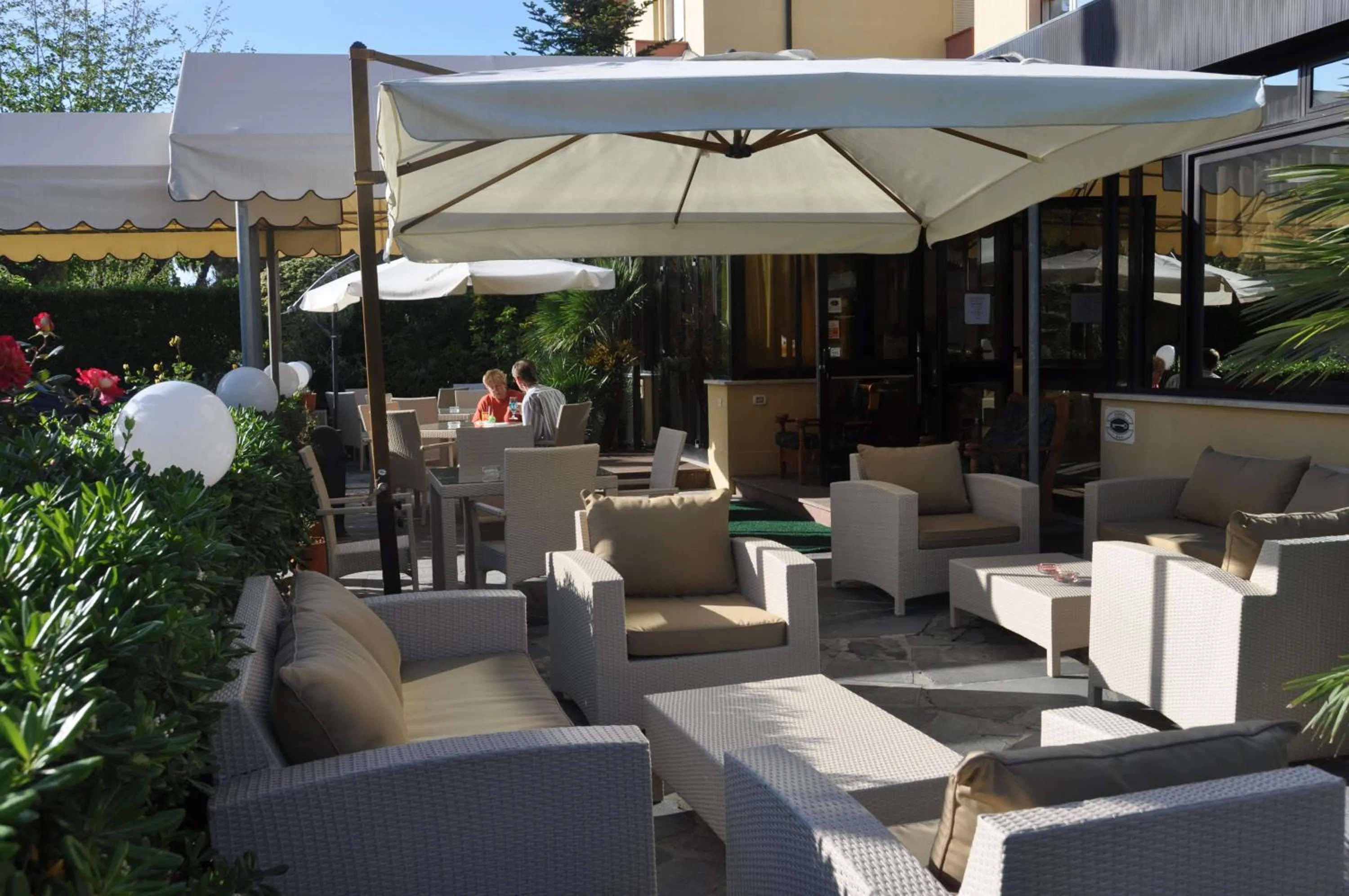 Patio in Hotel Pineta Mare