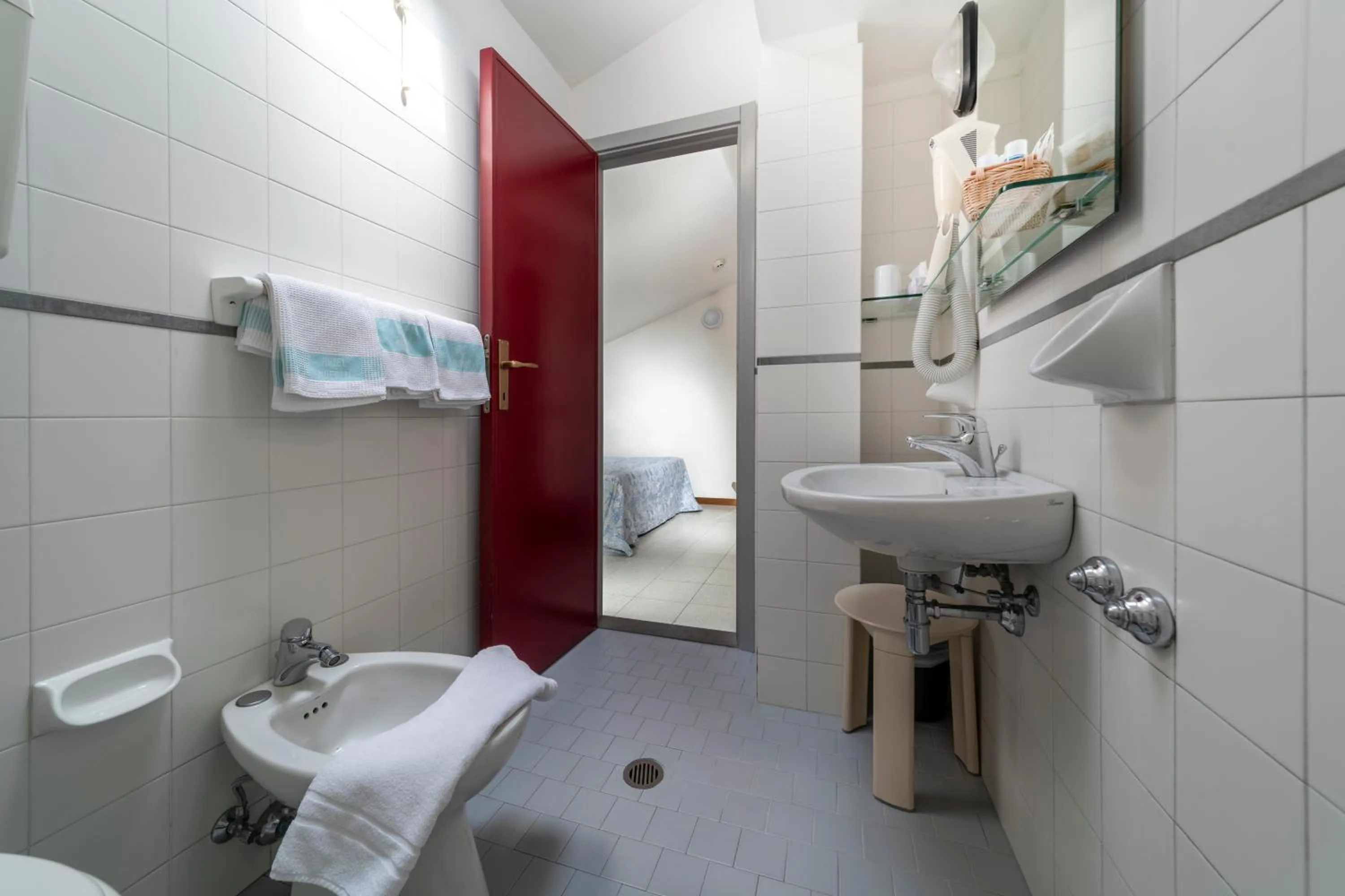 Bathroom in Hotel Morotti