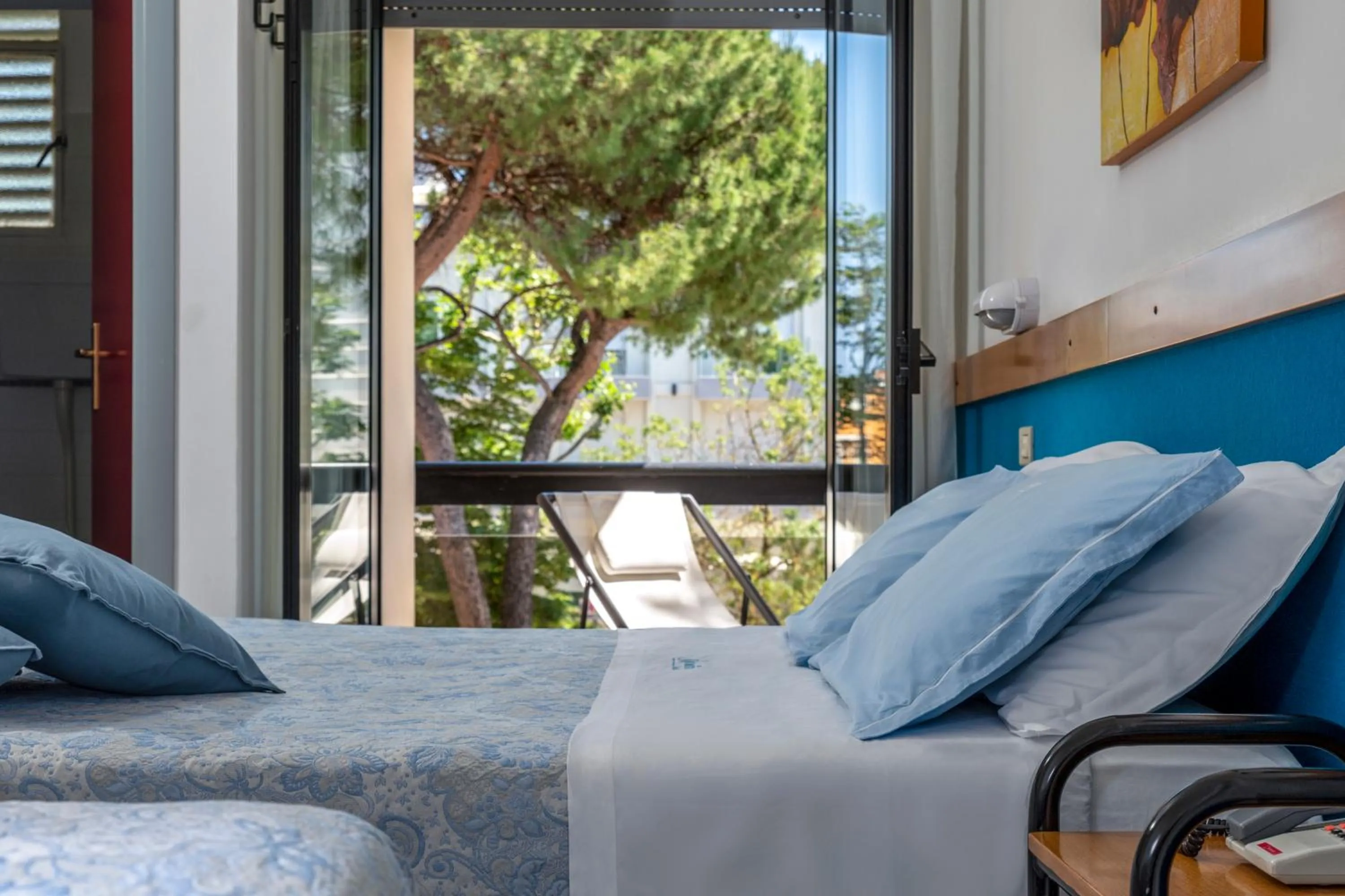 Bed in Hotel Morotti