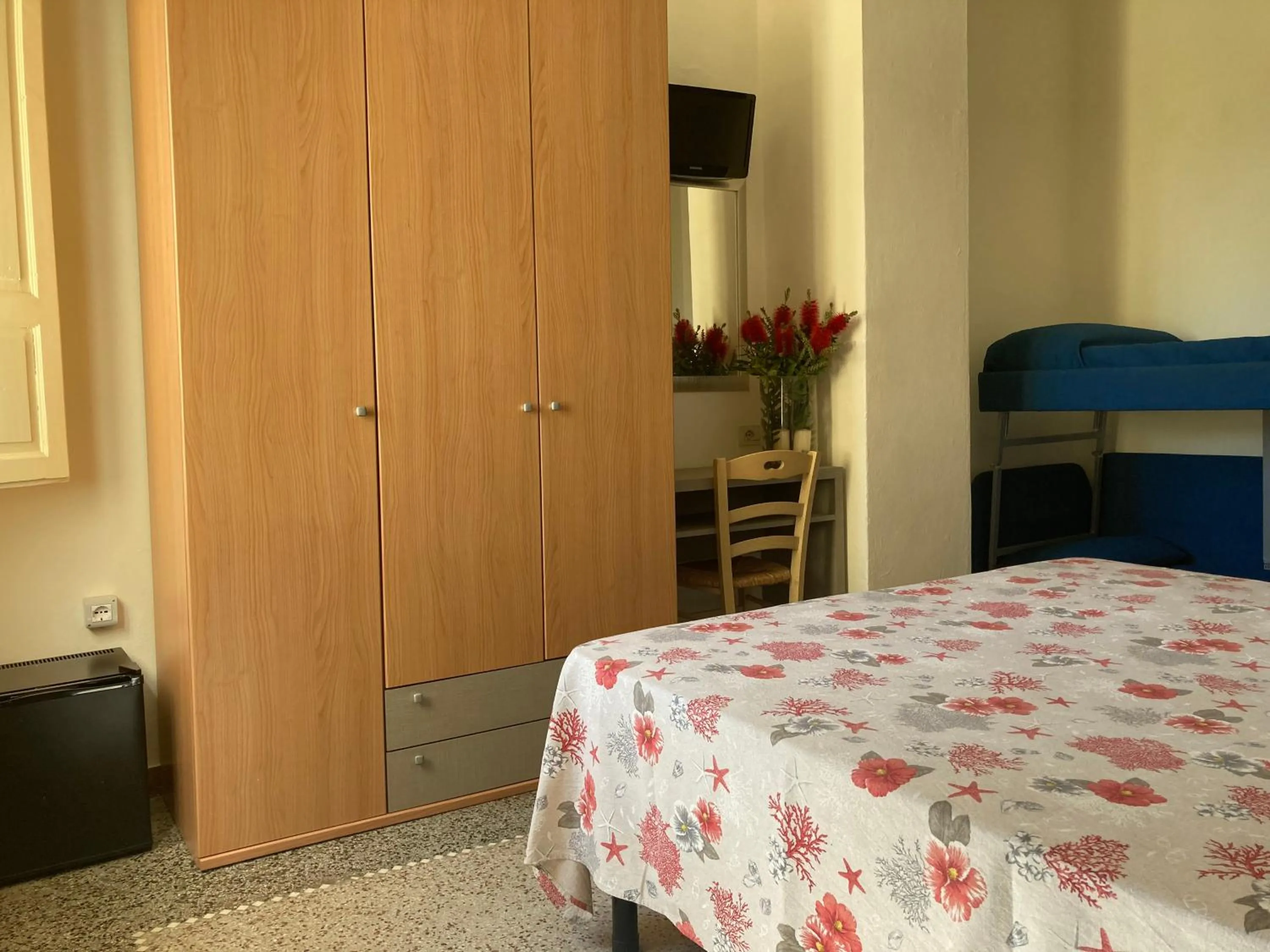 Bed in Hotel Verdesolemare