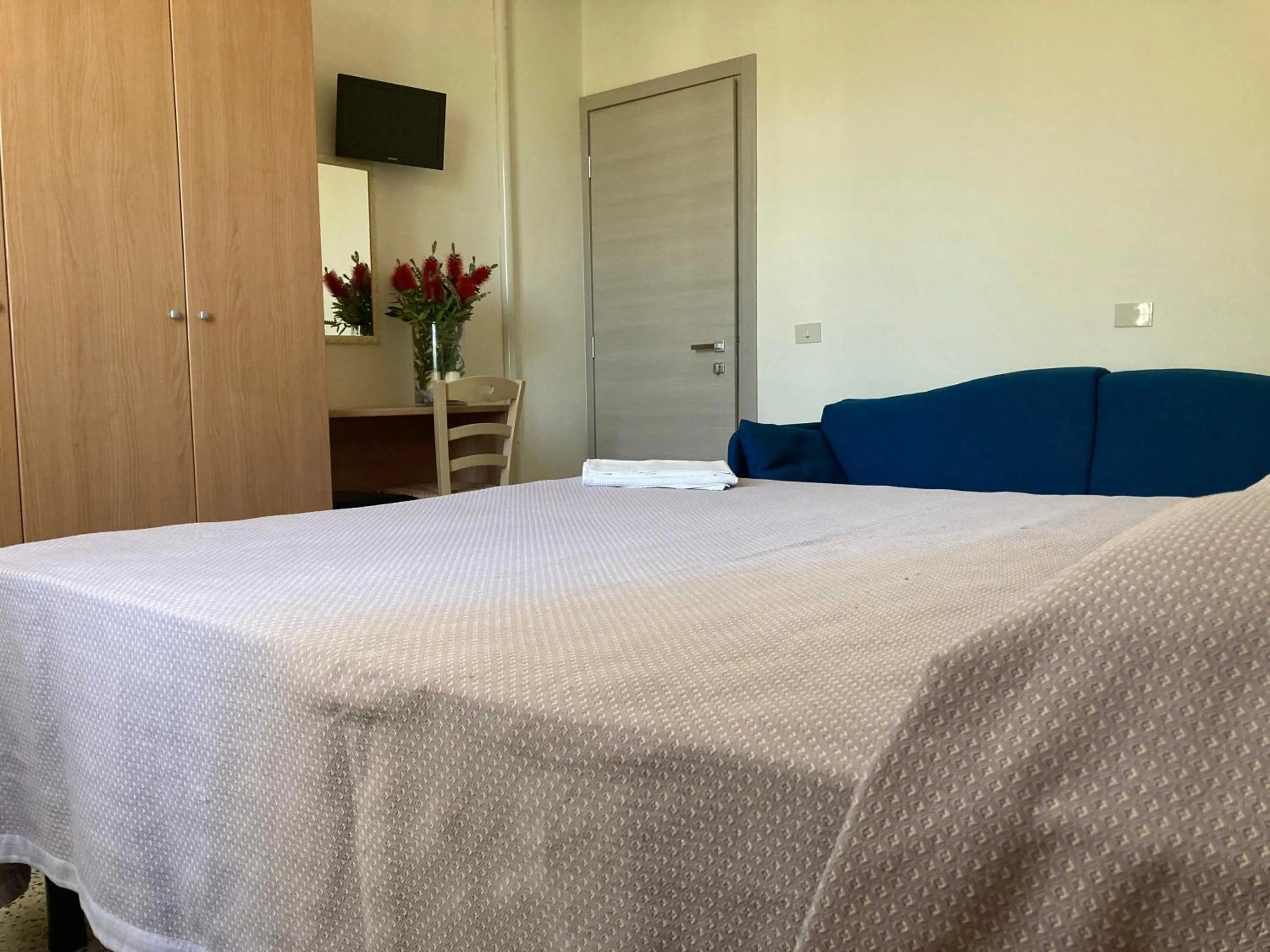 Bed in Hotel Verdesolemare