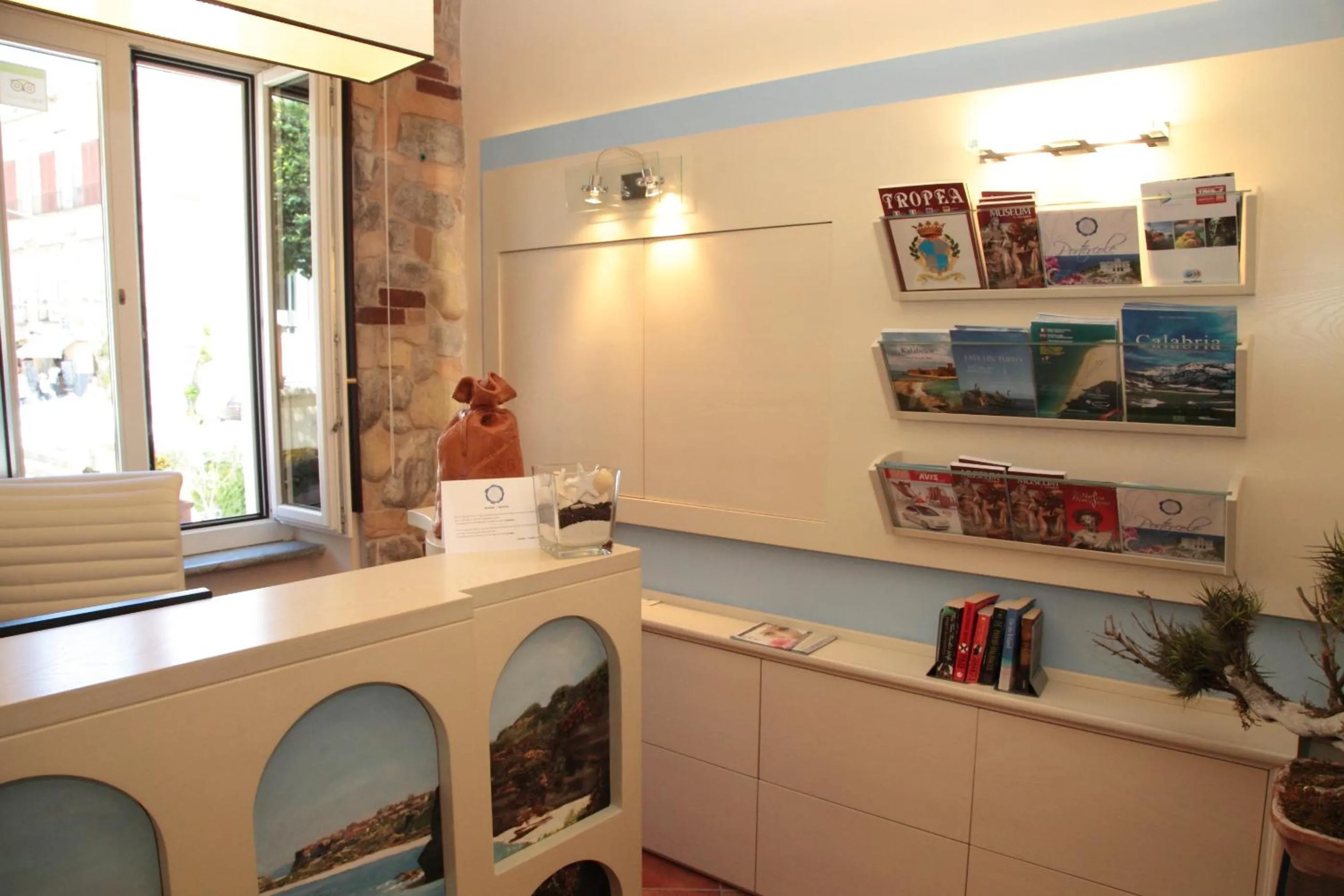 Lobby or reception in Portercole B&B