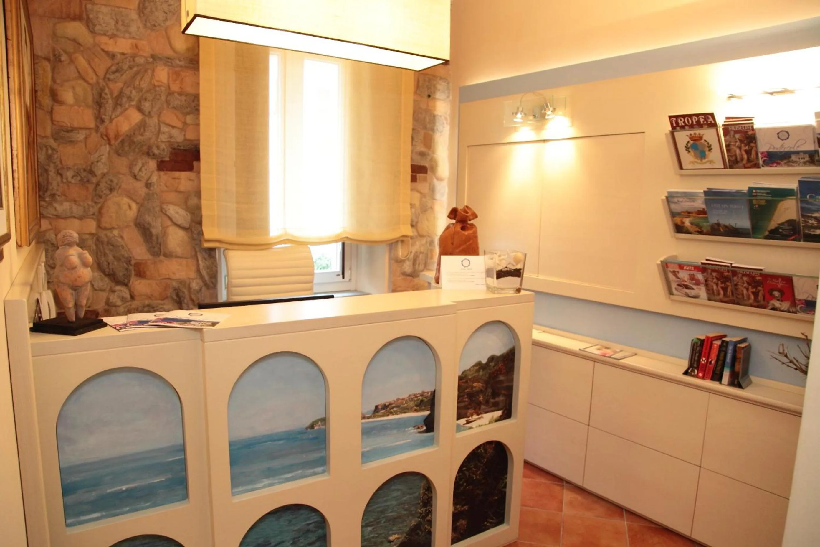 Lobby or reception in Portercole B&B