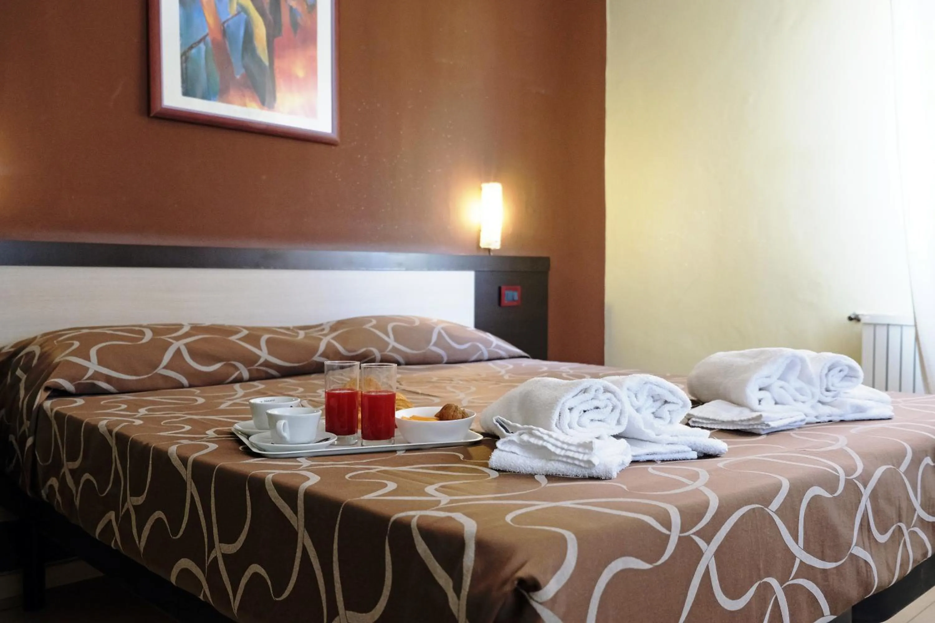 Bed in Hotel Canasta