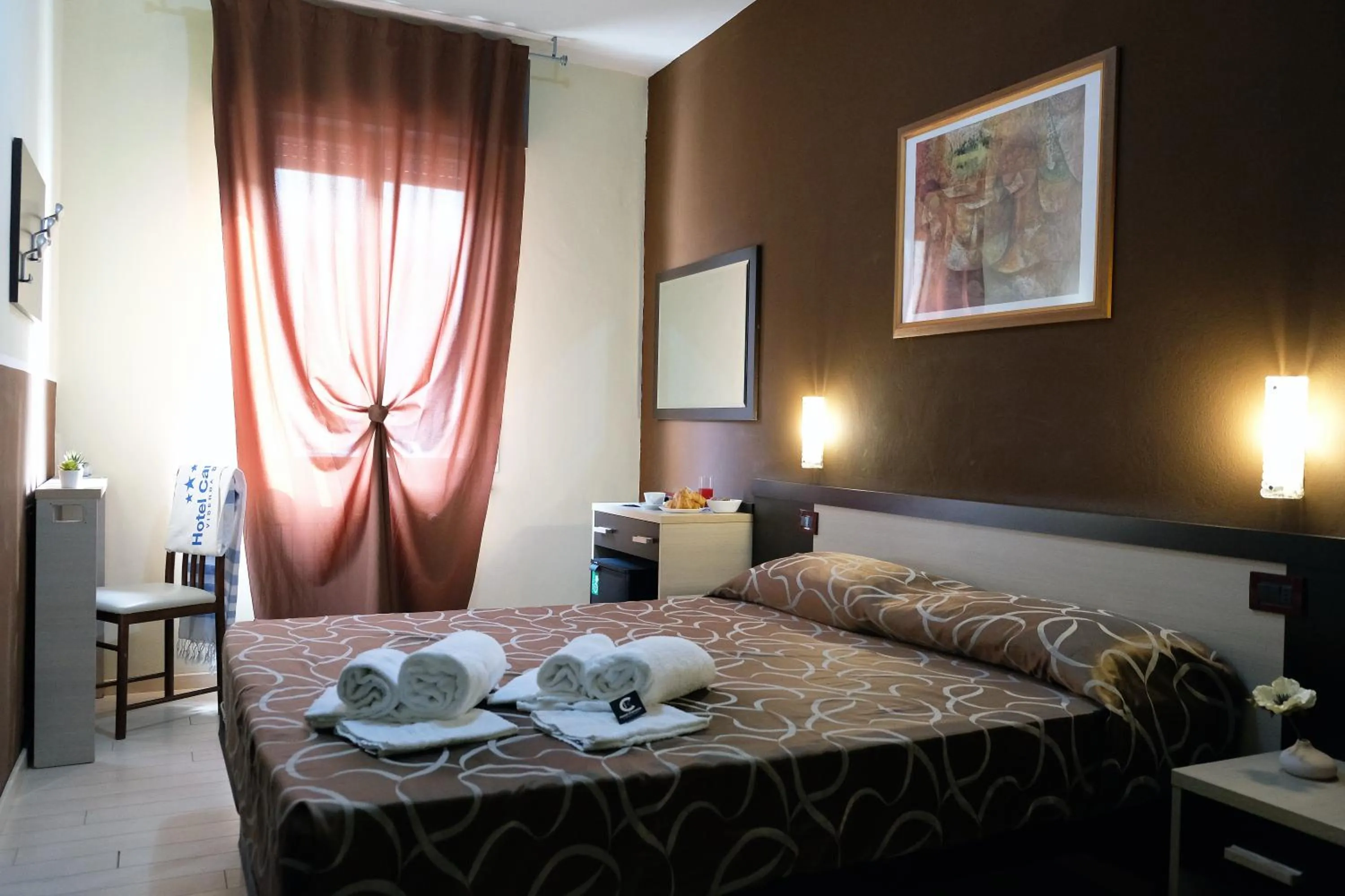 Bed in Hotel Canasta