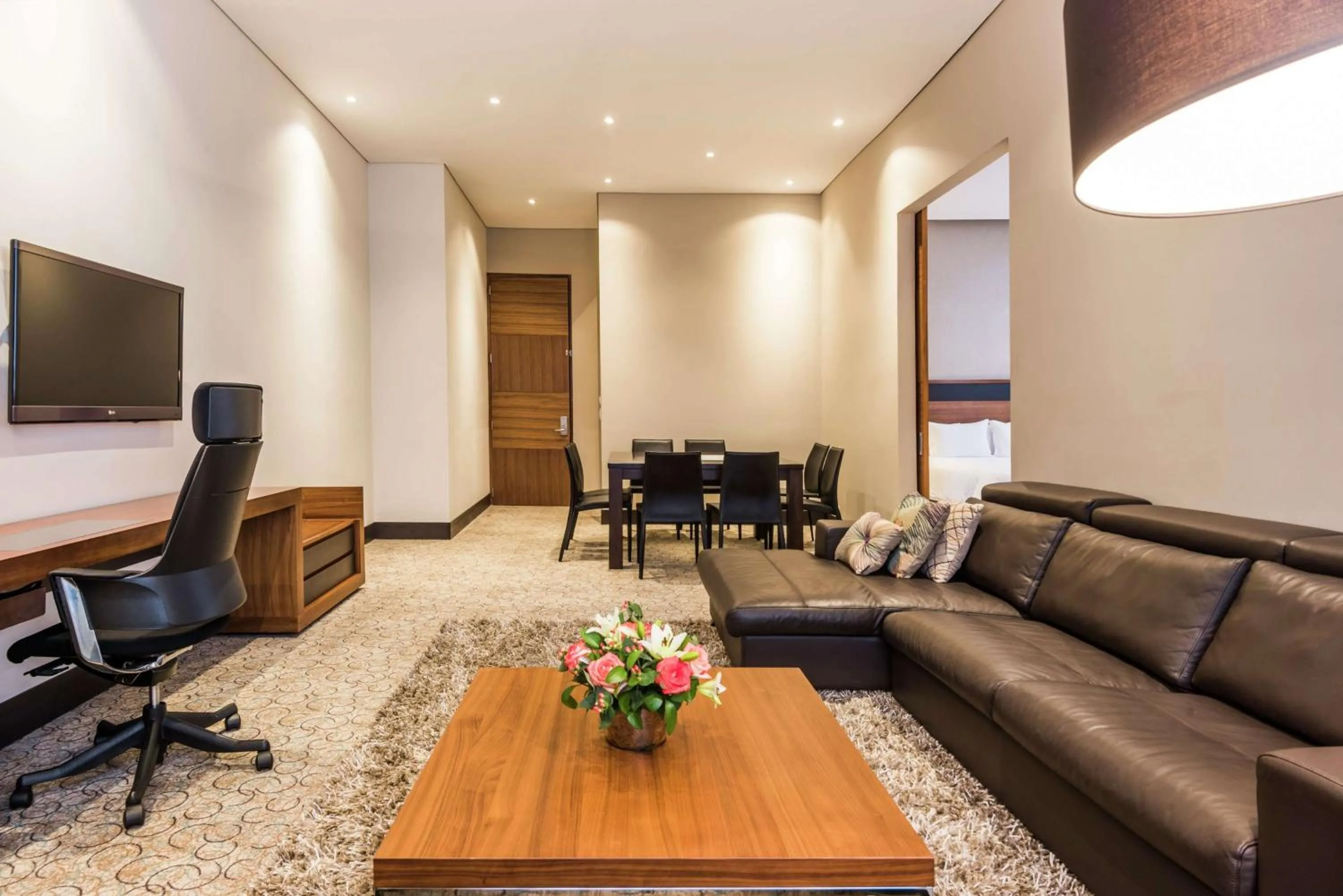 Bedroom in DoubleTree by Hilton Bogota Parque 93