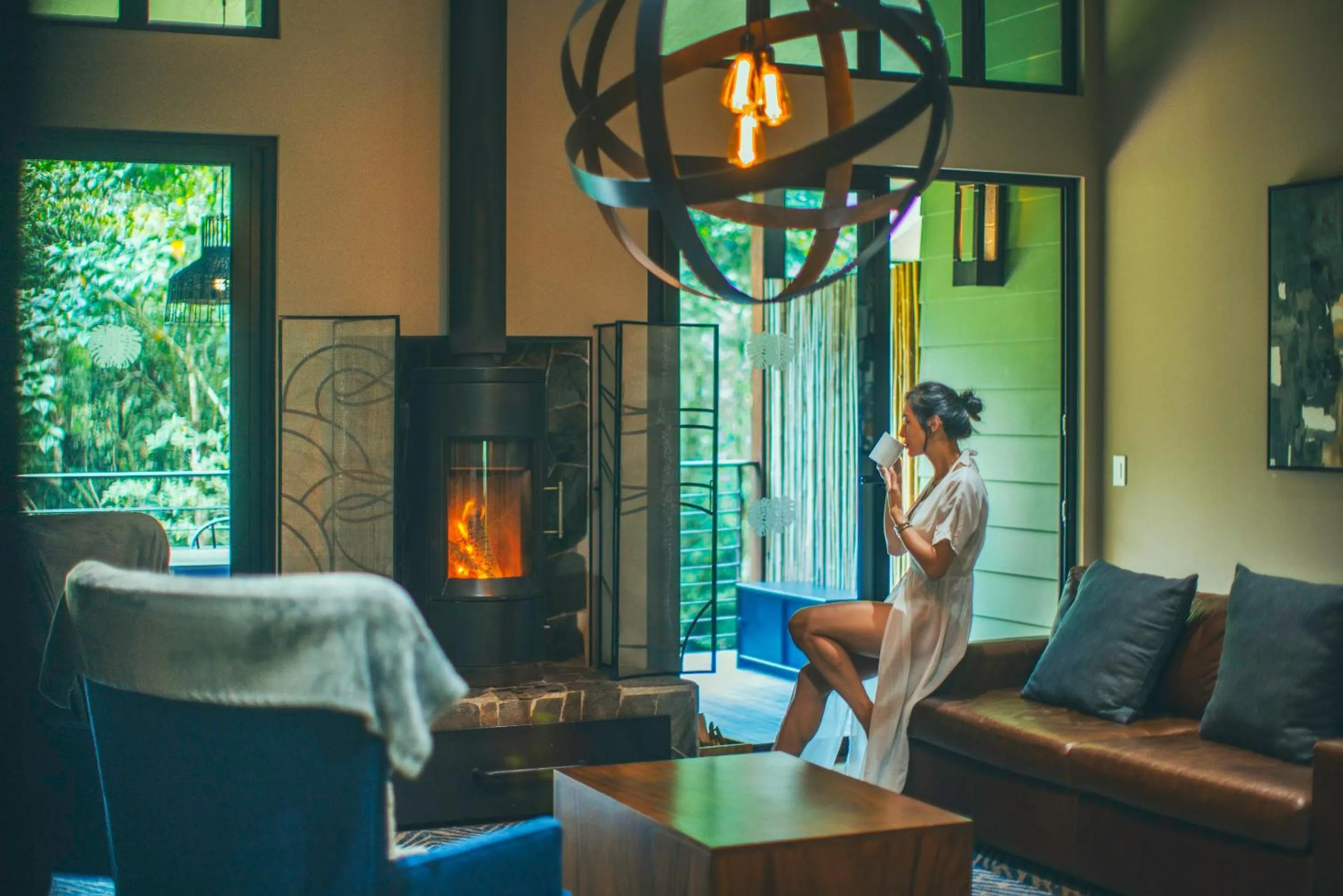 People in El Silencio Lodge & Spa Costa Rica