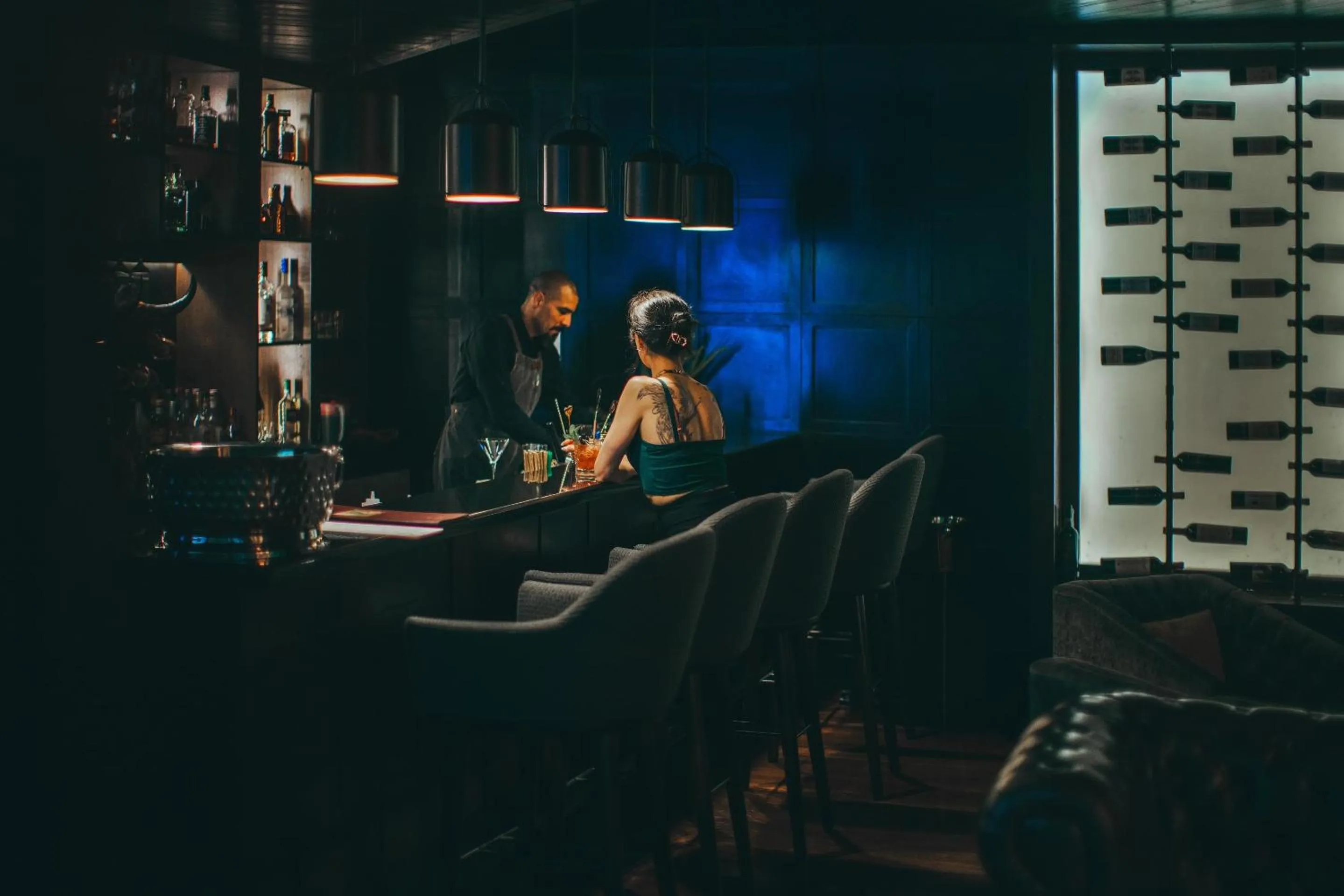 Lounge or bar in El Silencio Lodge & Spa Costa Rica