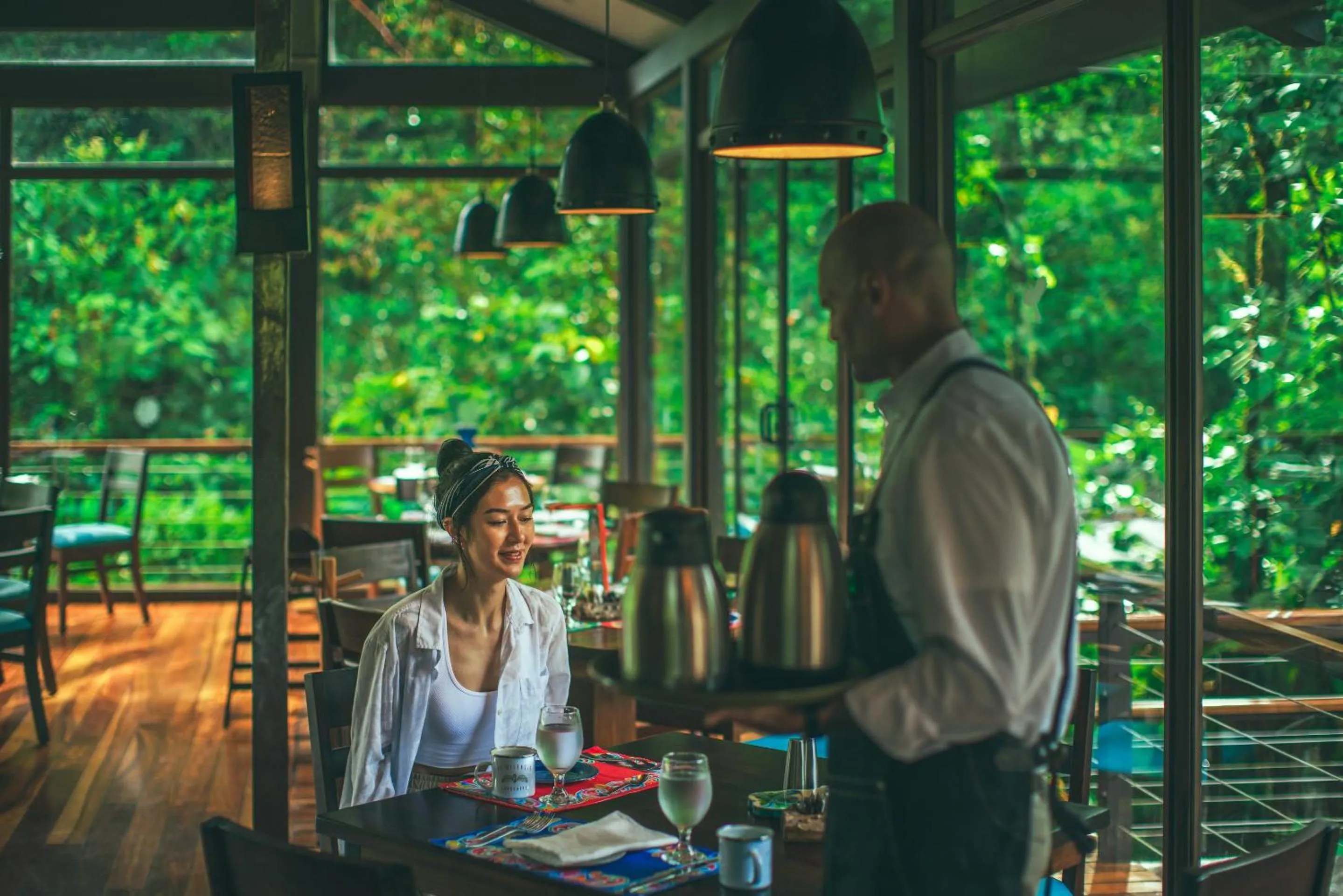Restaurant/places to eat in El Silencio Lodge & Spa Costa Rica