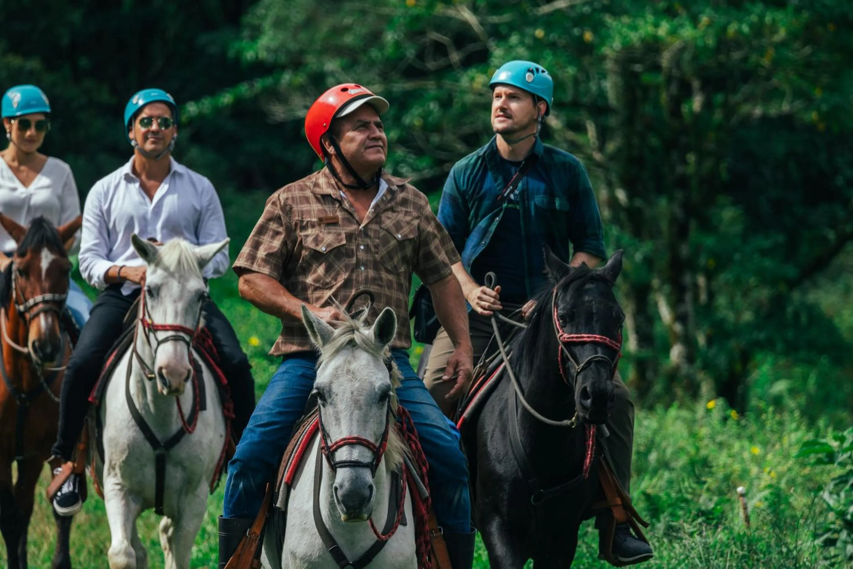 People in El Silencio Lodge & Spa Costa Rica
