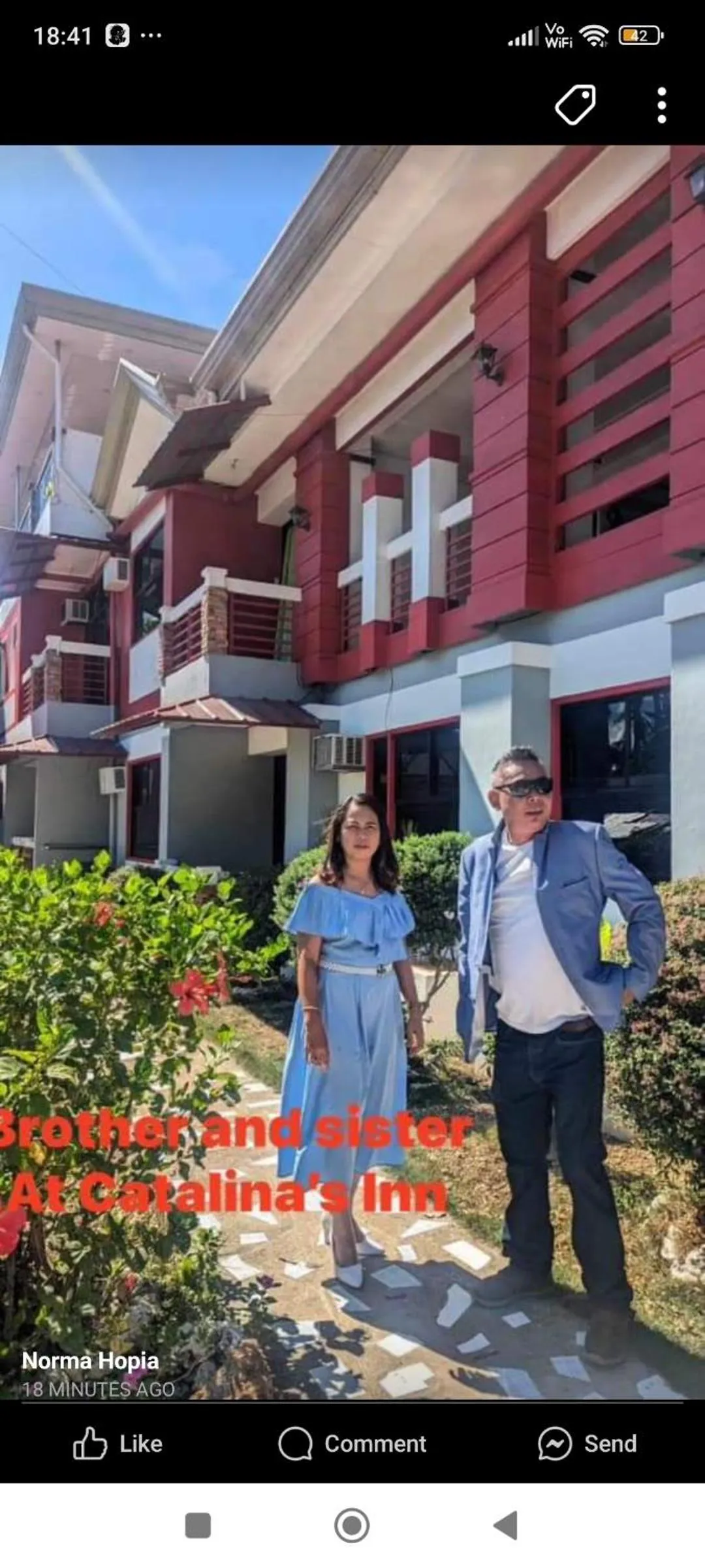 Catalina`s Inn family room