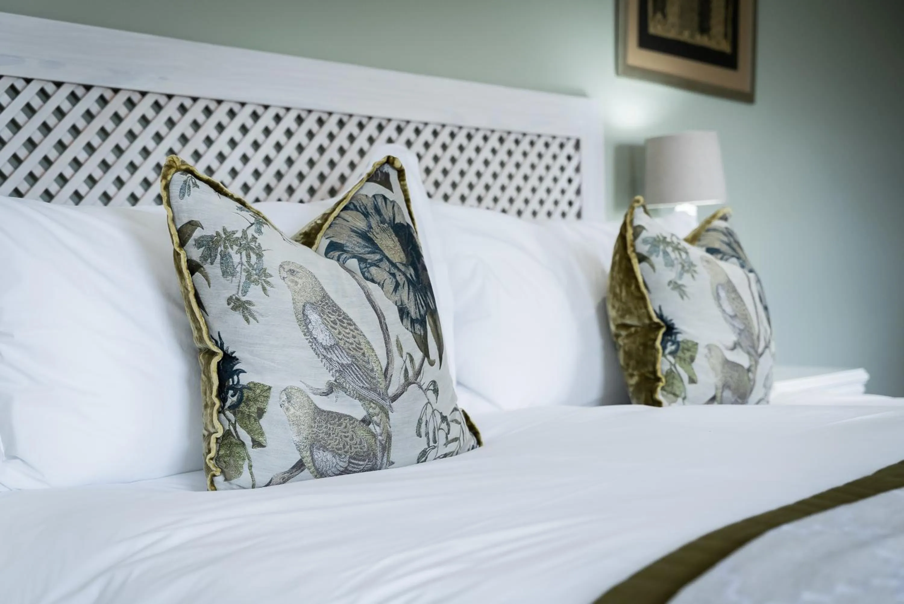 Bed in Eikendal Lodge