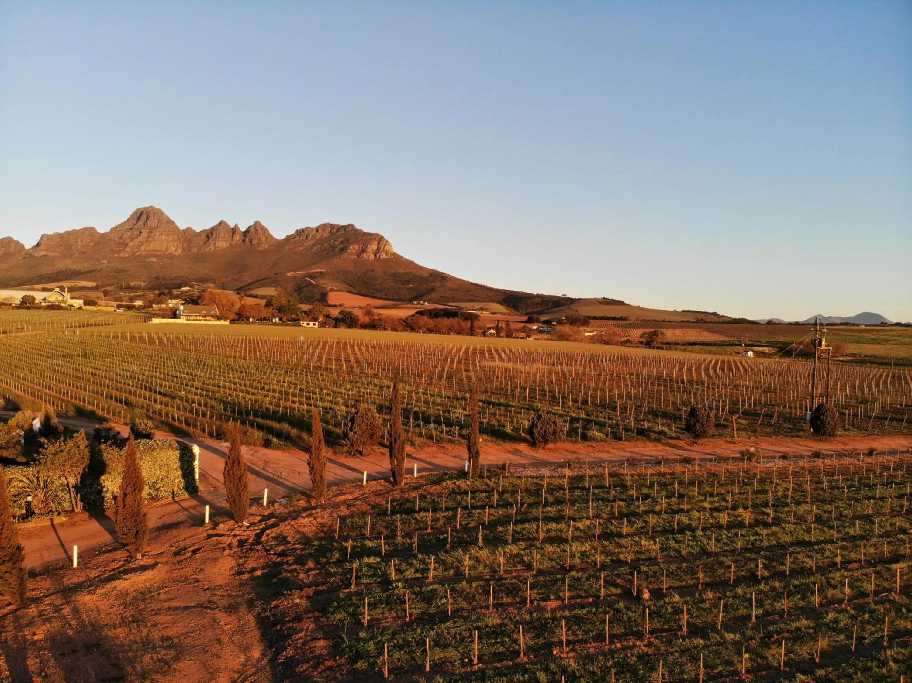 Bird's eye view in Eikendal Lodge