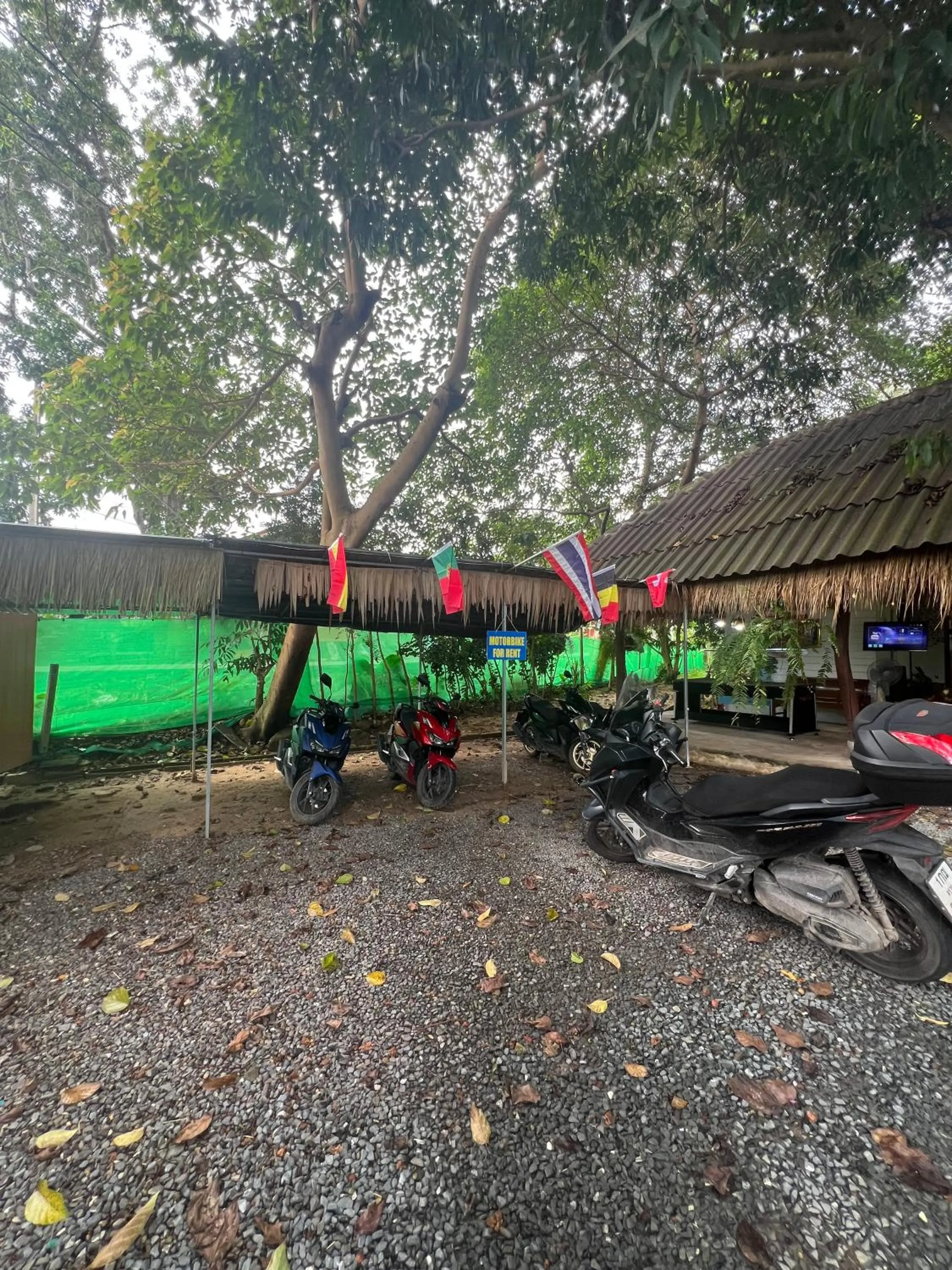 Parking in Tropical Paradise Leelawadee Resort