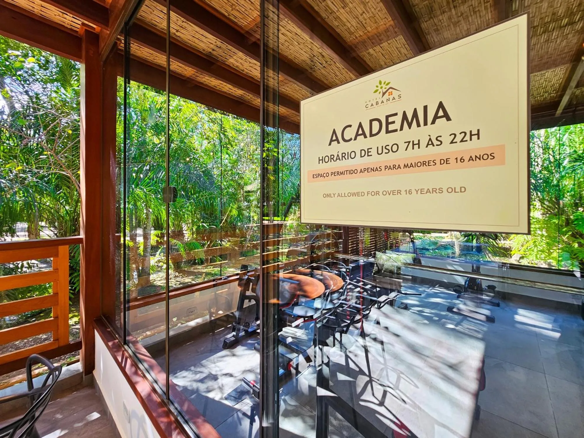 Fitness centre/facilities in Hotel Cabanas