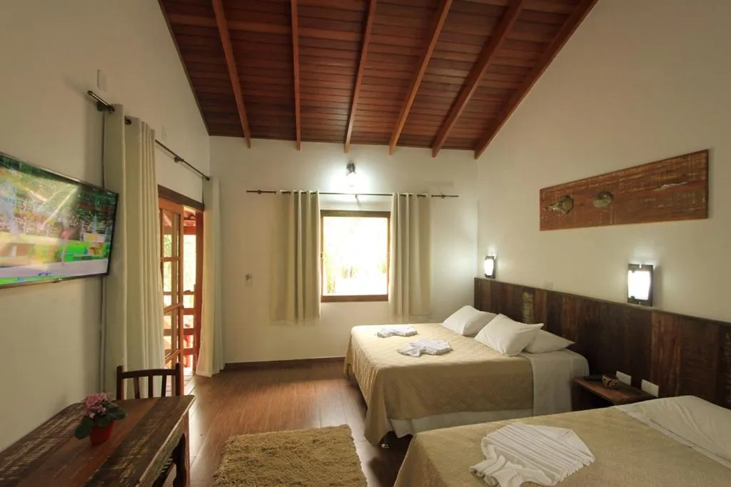 Landmark view, Bed in Hotel Cabanas