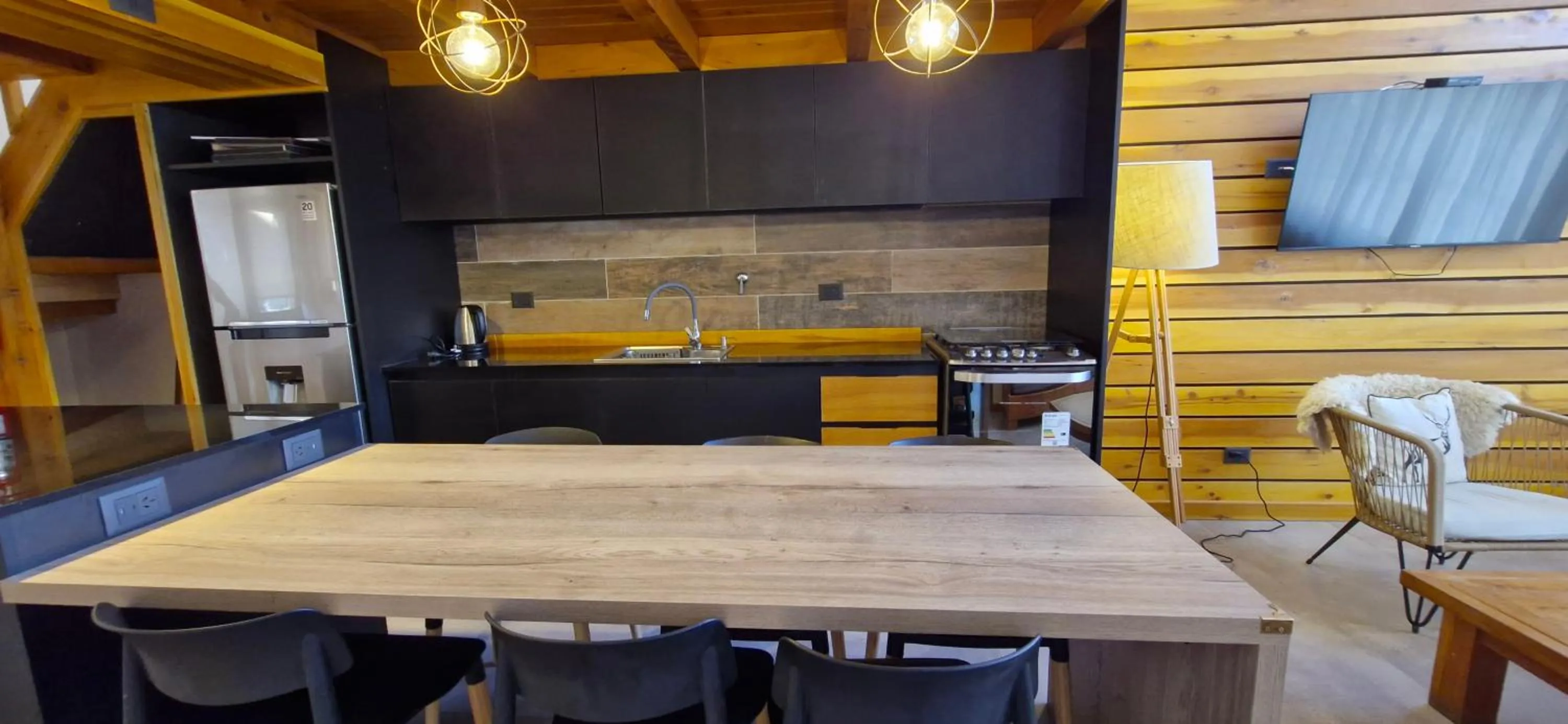 Kitchen or kitchenette in Complejo Base 41