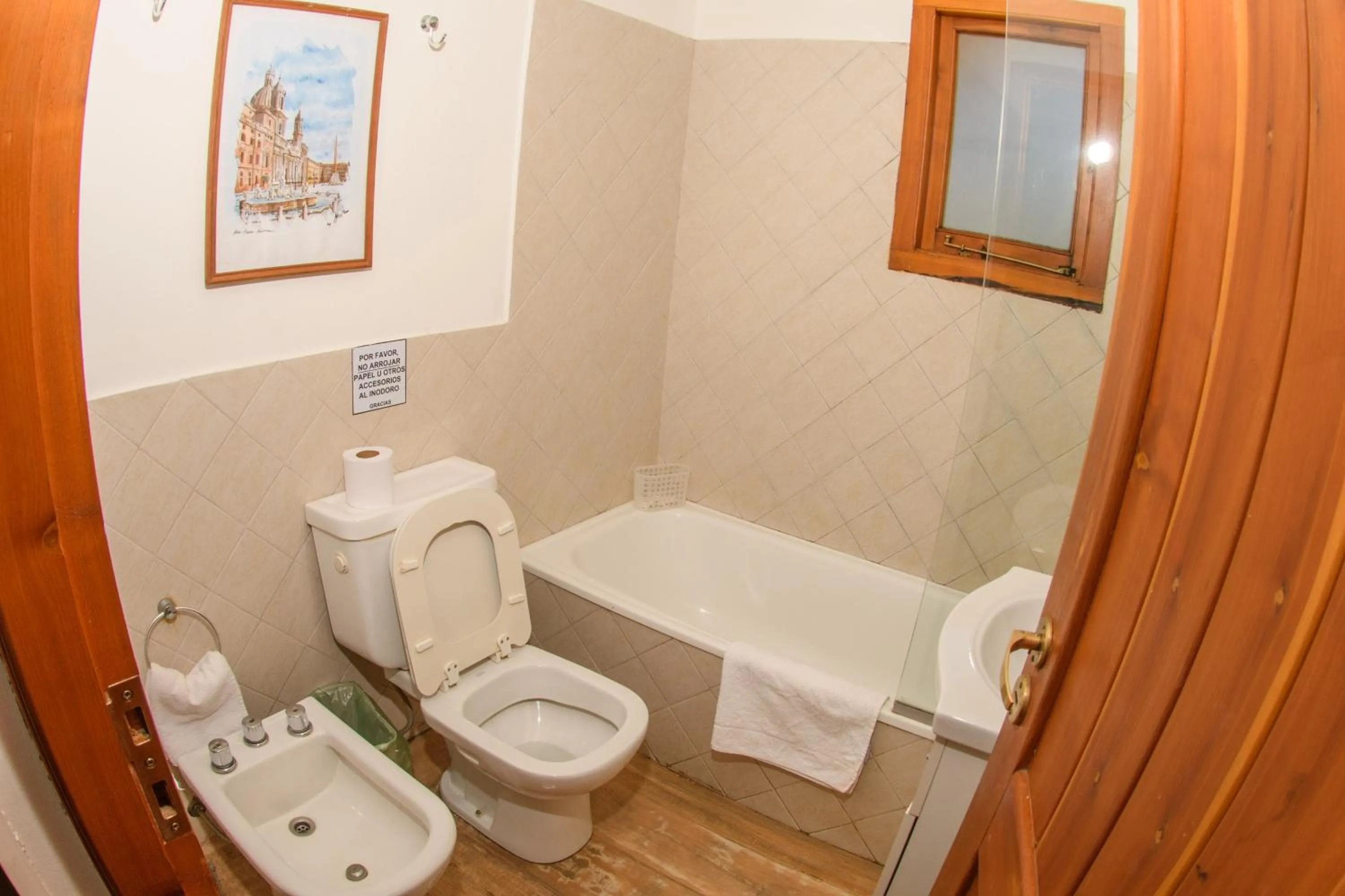 Bathroom in Complejo Base 41