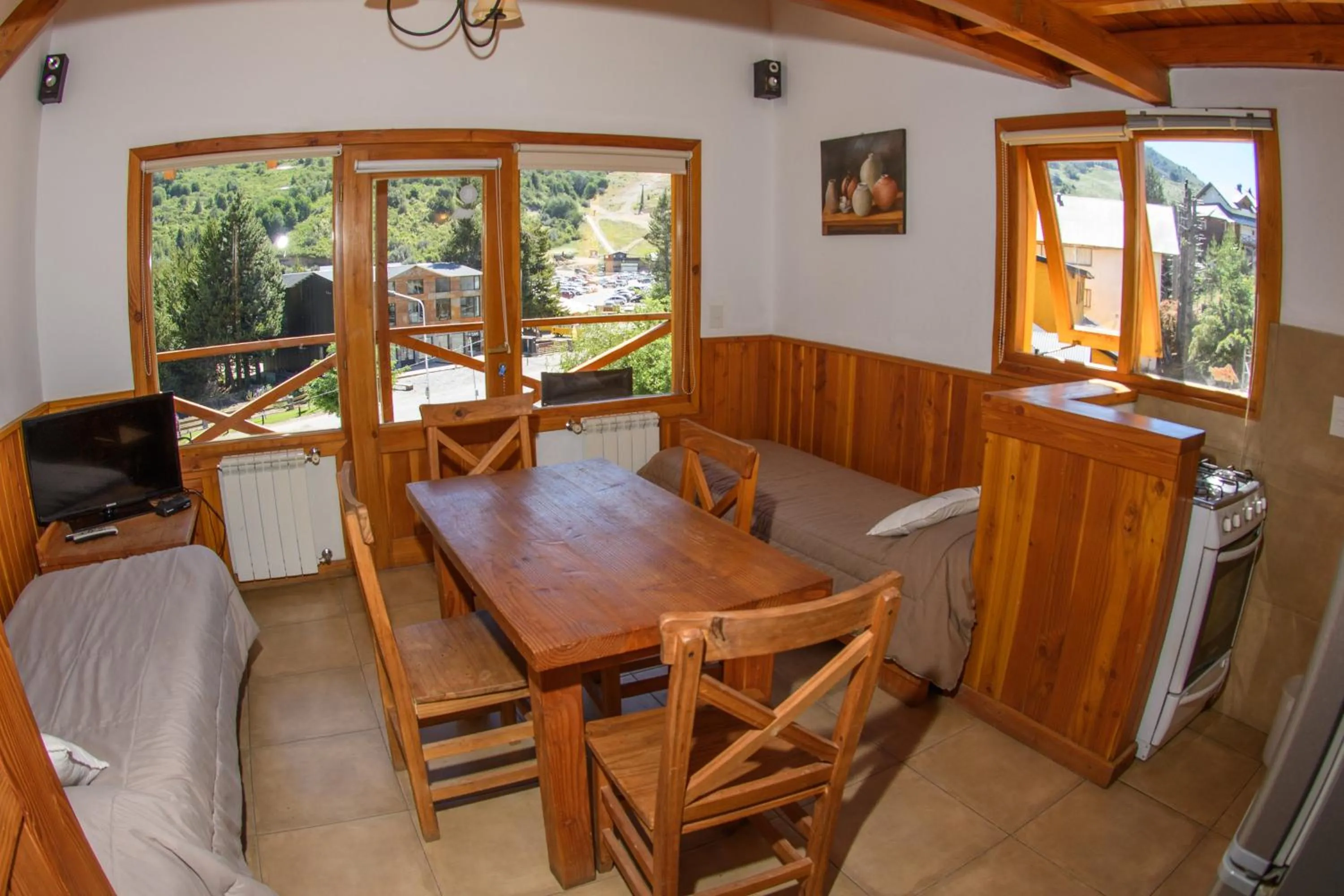 Dining area in Complejo Base 41