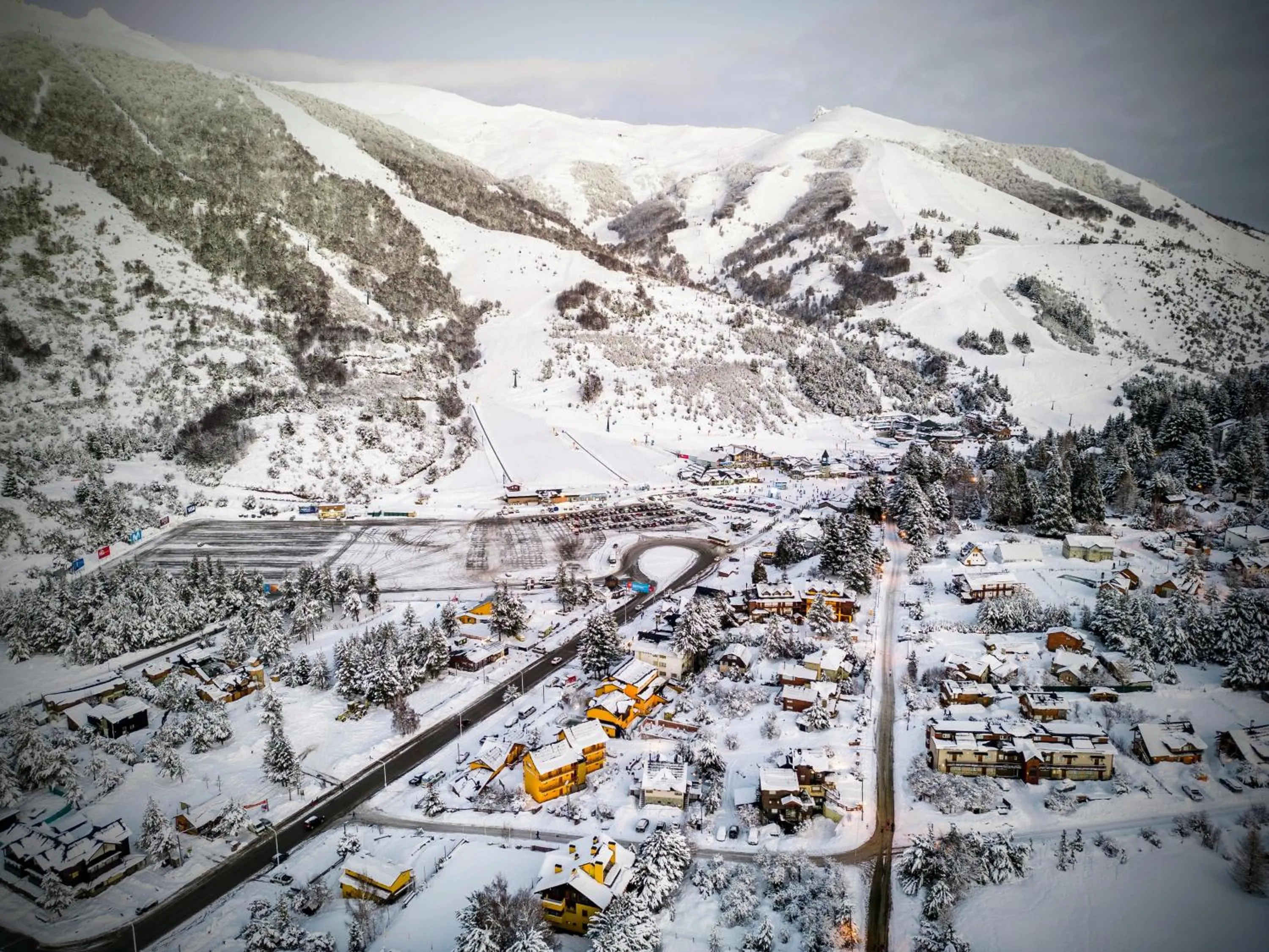 Bird's eye view in Complejo Base 41