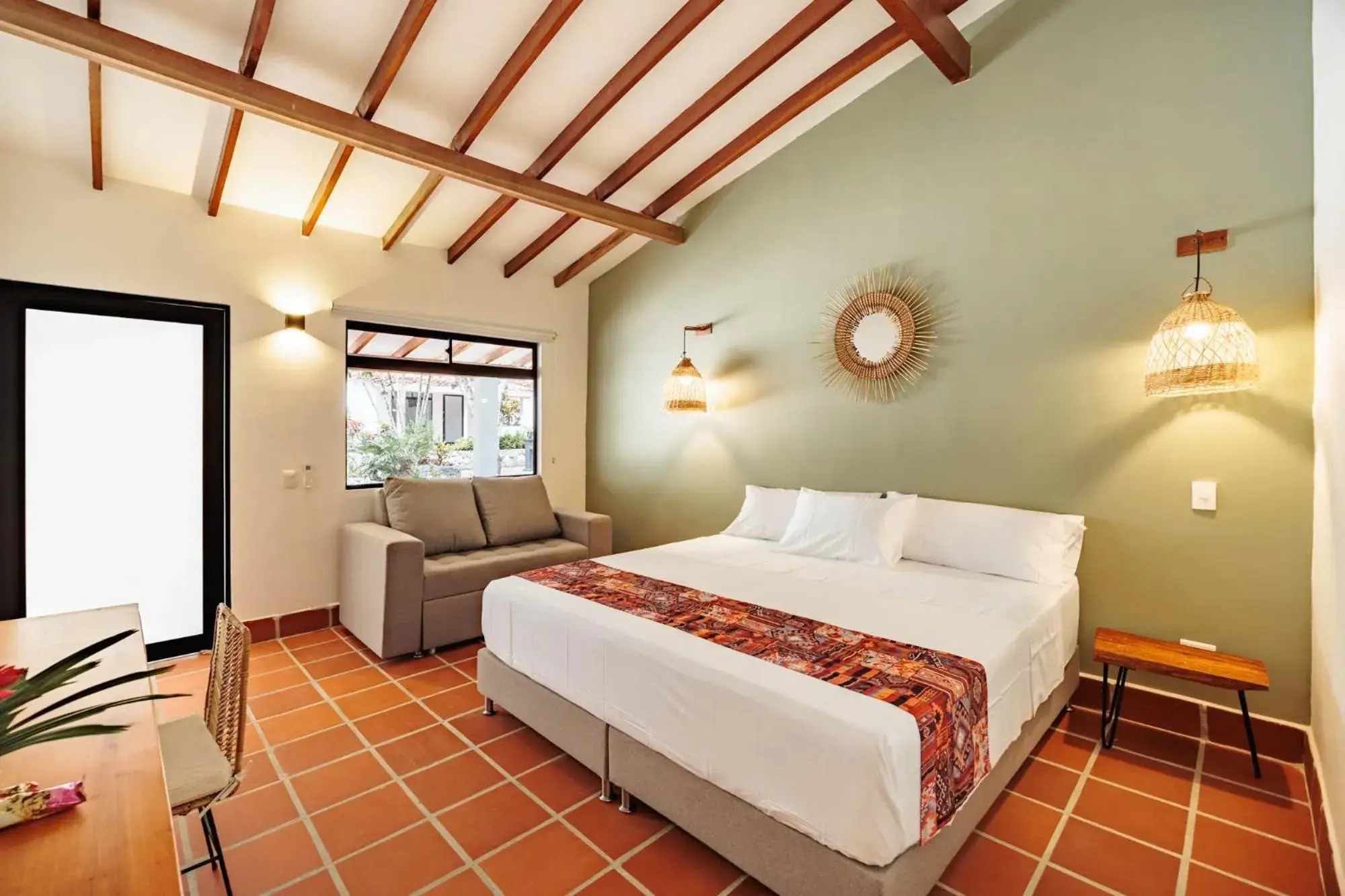 Double Room in Hotel Quimbaya Double Room in Hotel Quimbaya