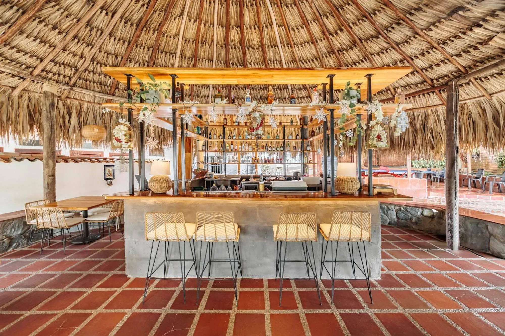 Restaurant/places to eat in Hotel Quimbaya