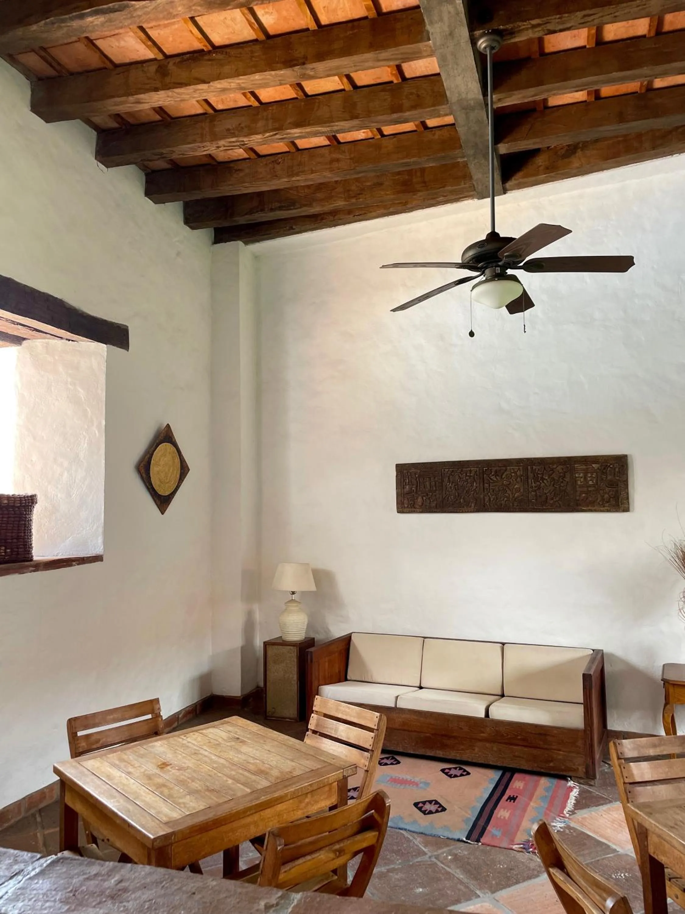 Seating area in Hotel Boutique Posada Las Trampas