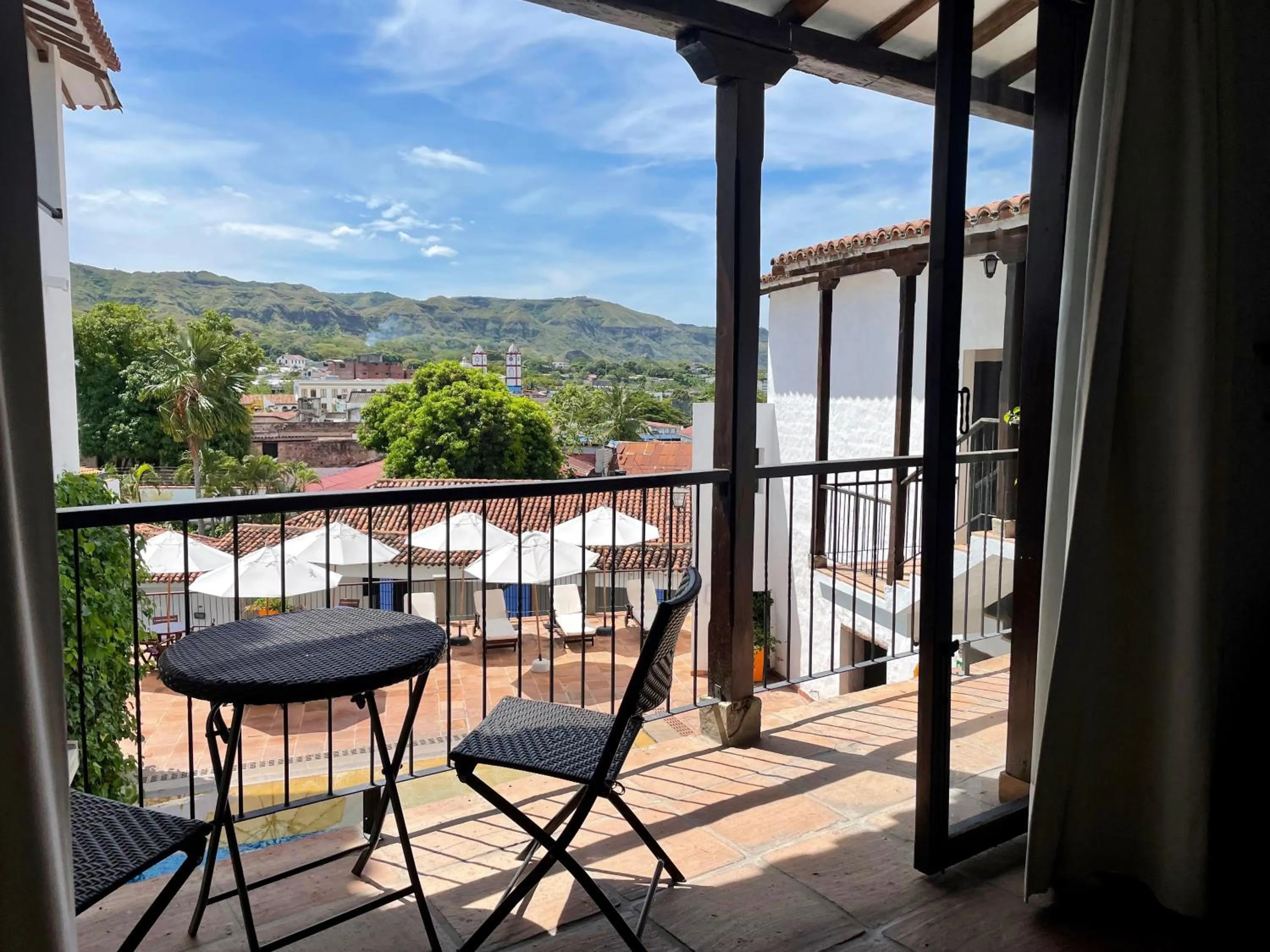 Balcony/Terrace in Hotel Boutique Posada Las Trampas
