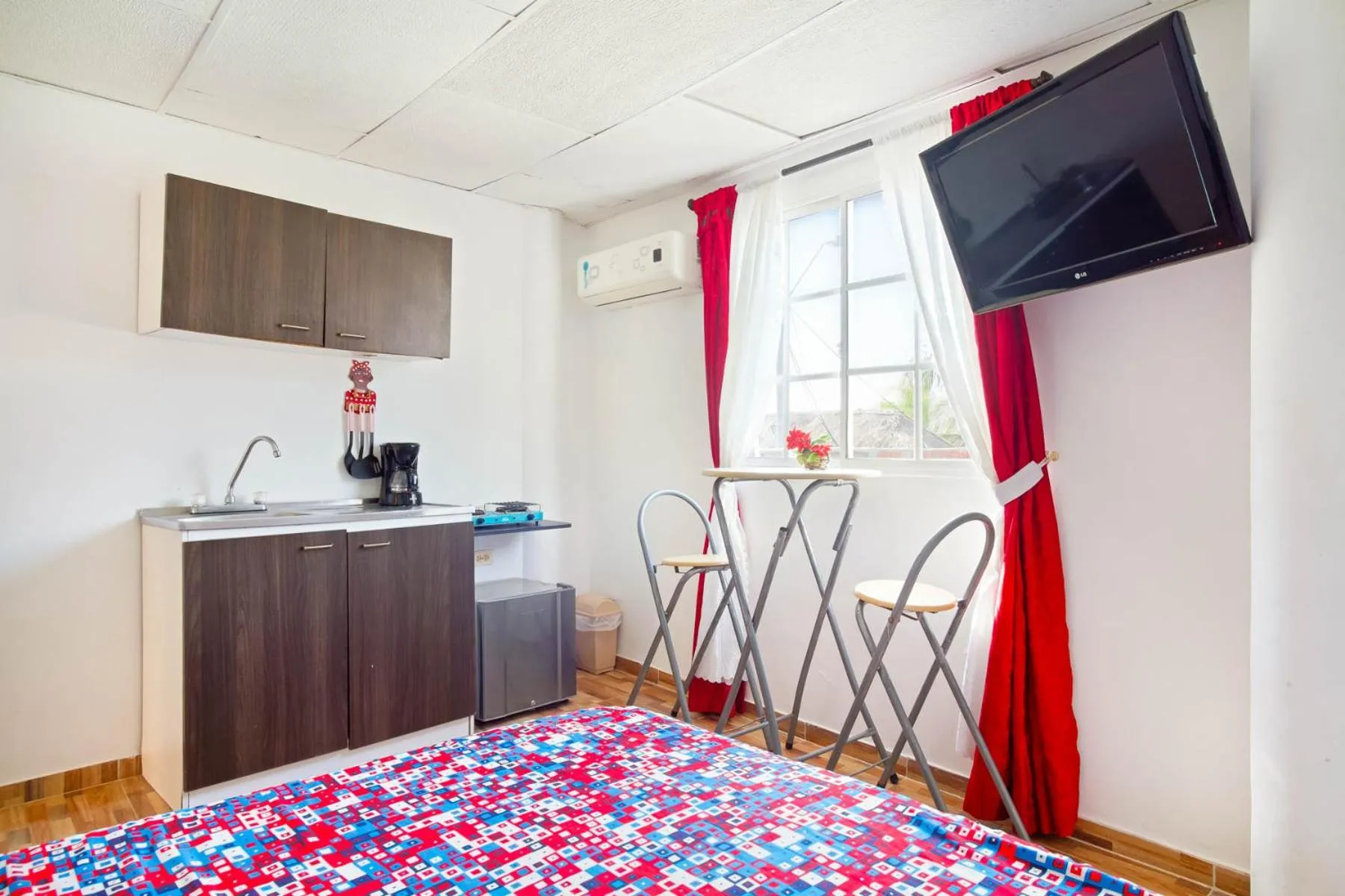 Bed in Casa Hotel Nurandy