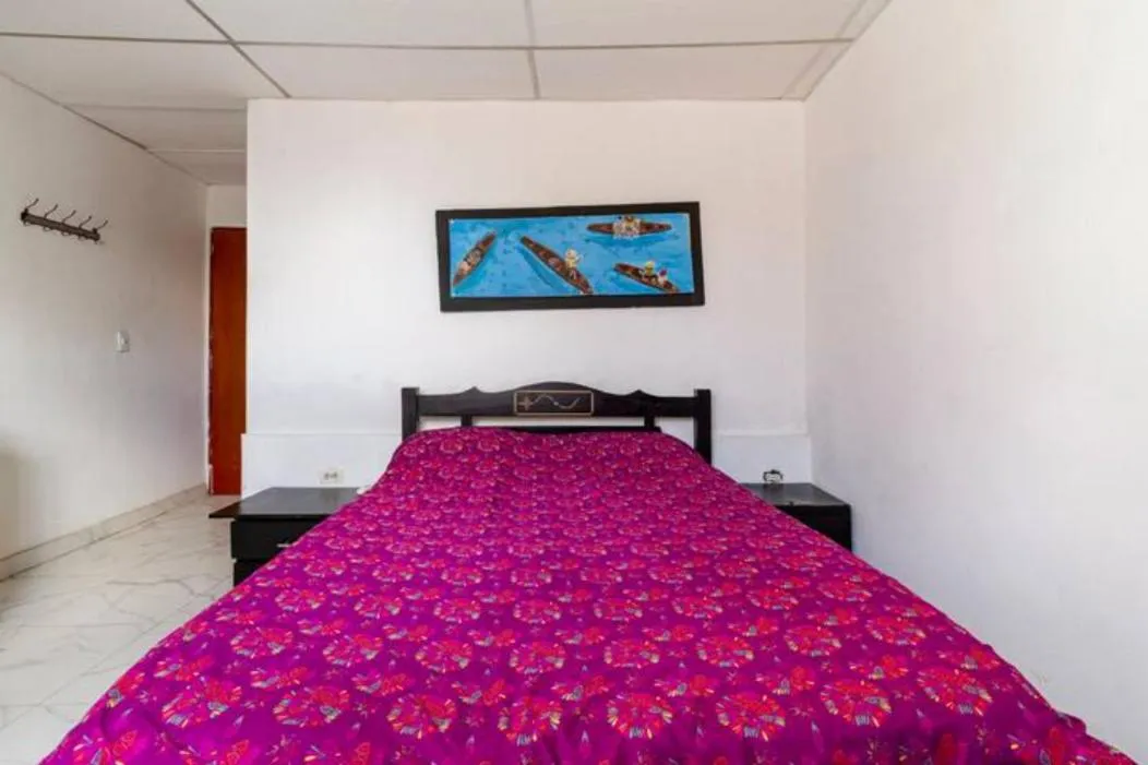 Bed in Casa Hotel Nurandy