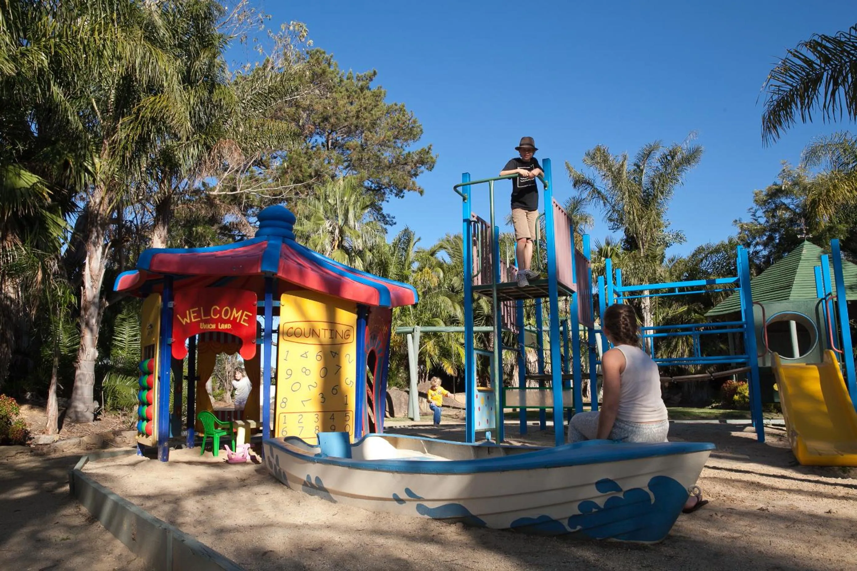 Children play ground in Batemans Bay Marina Resort