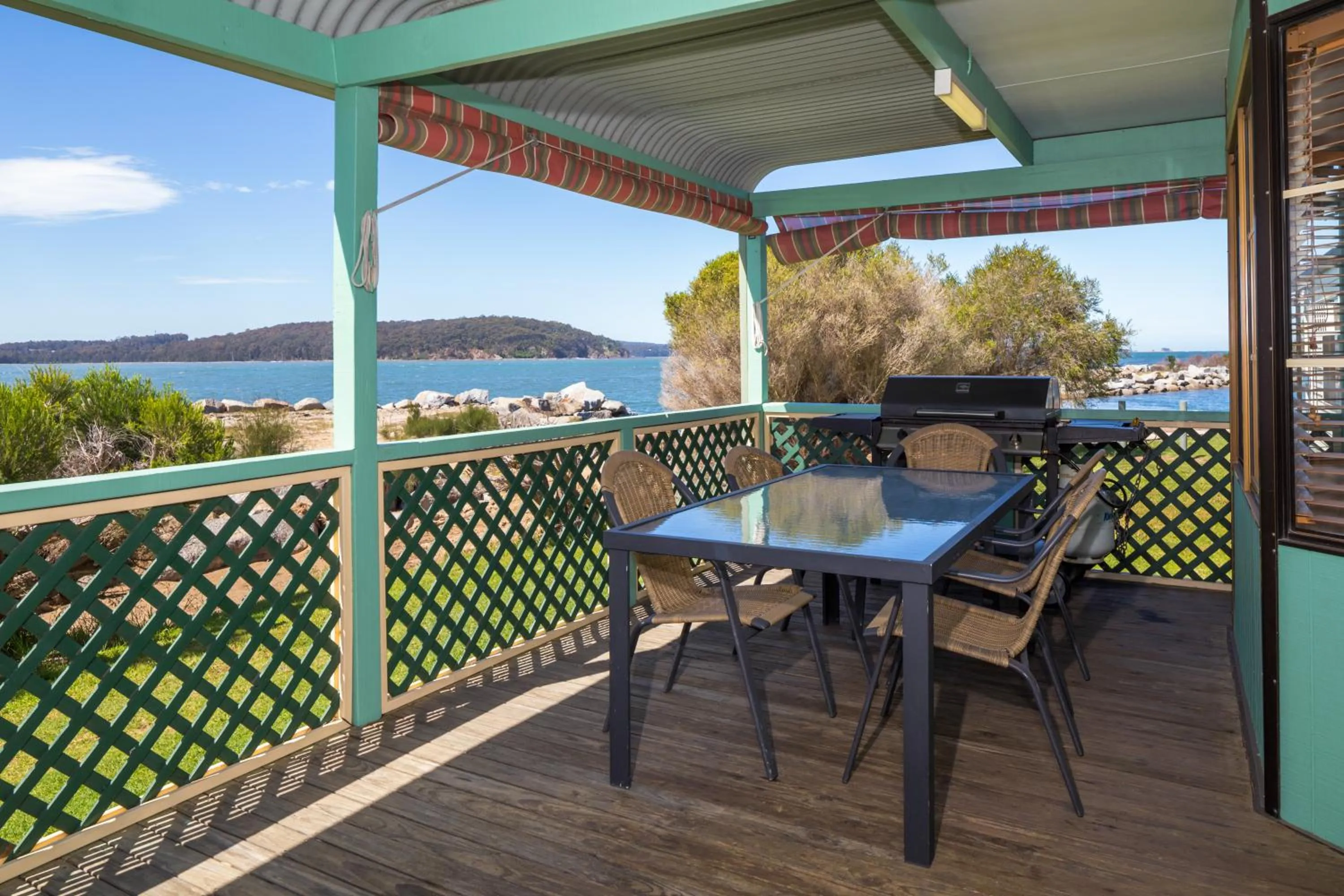 Patio in Batemans Bay Marina Resort