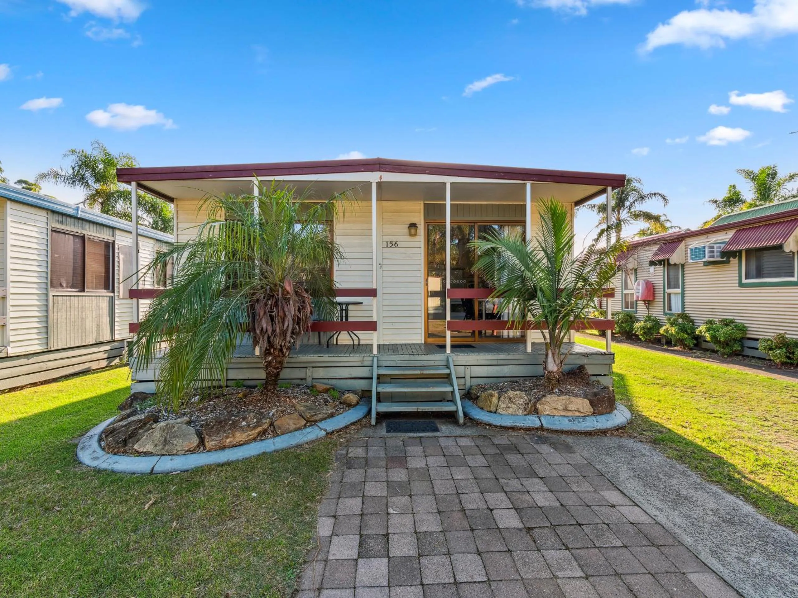 Garden view in Batemans Bay Marina Resort