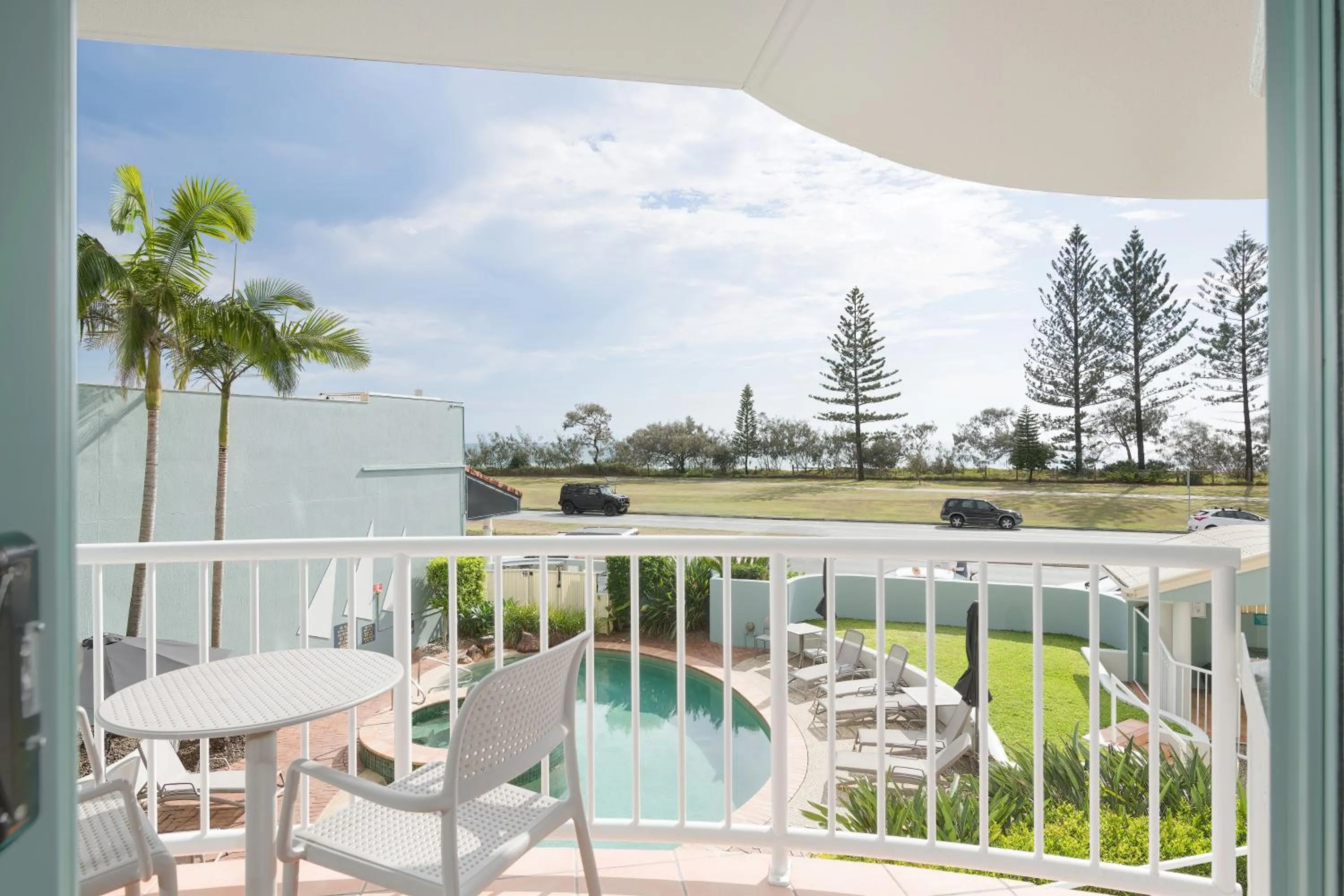 Patio in Alex Seaside Resort