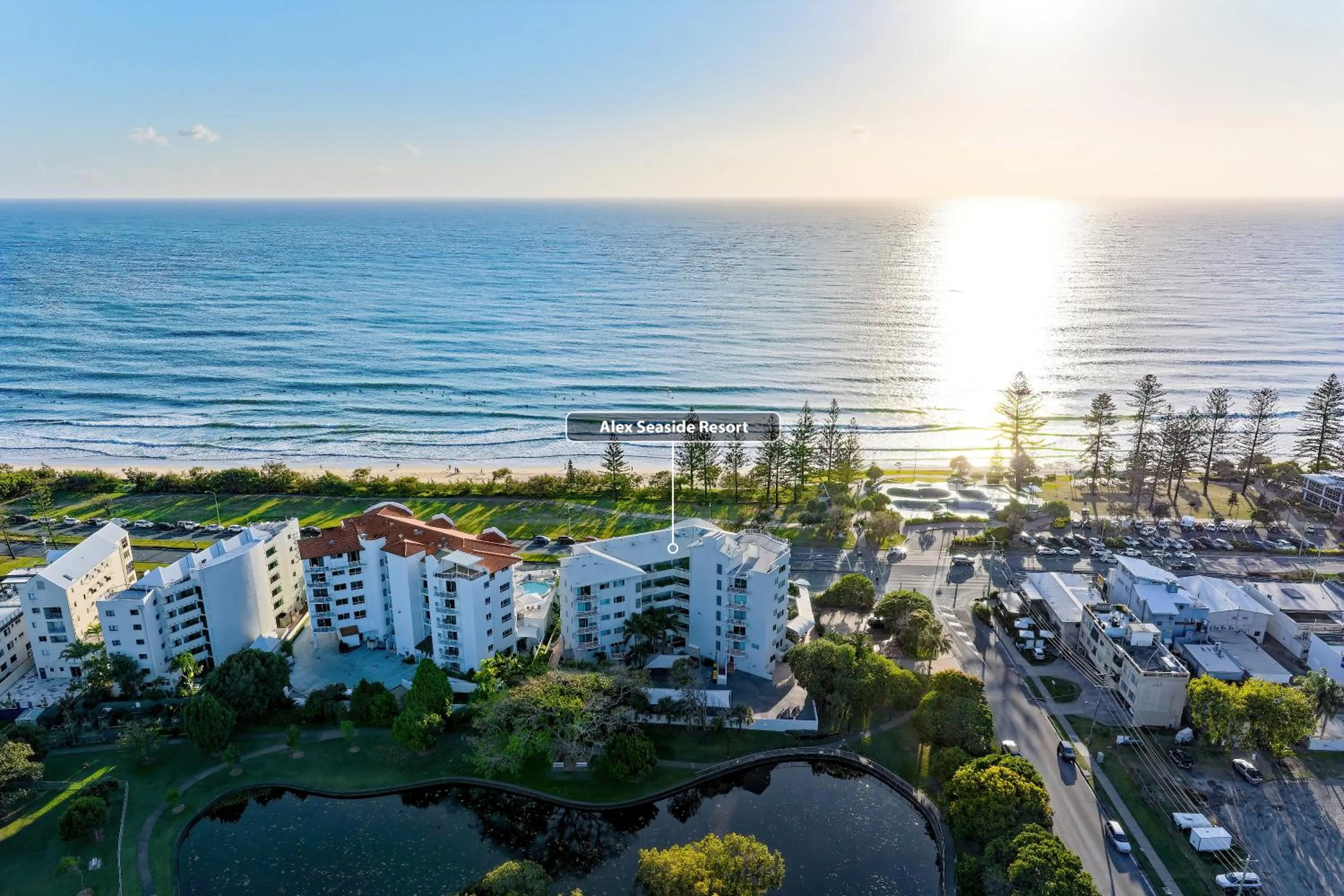 Property building in Alex Seaside Resort