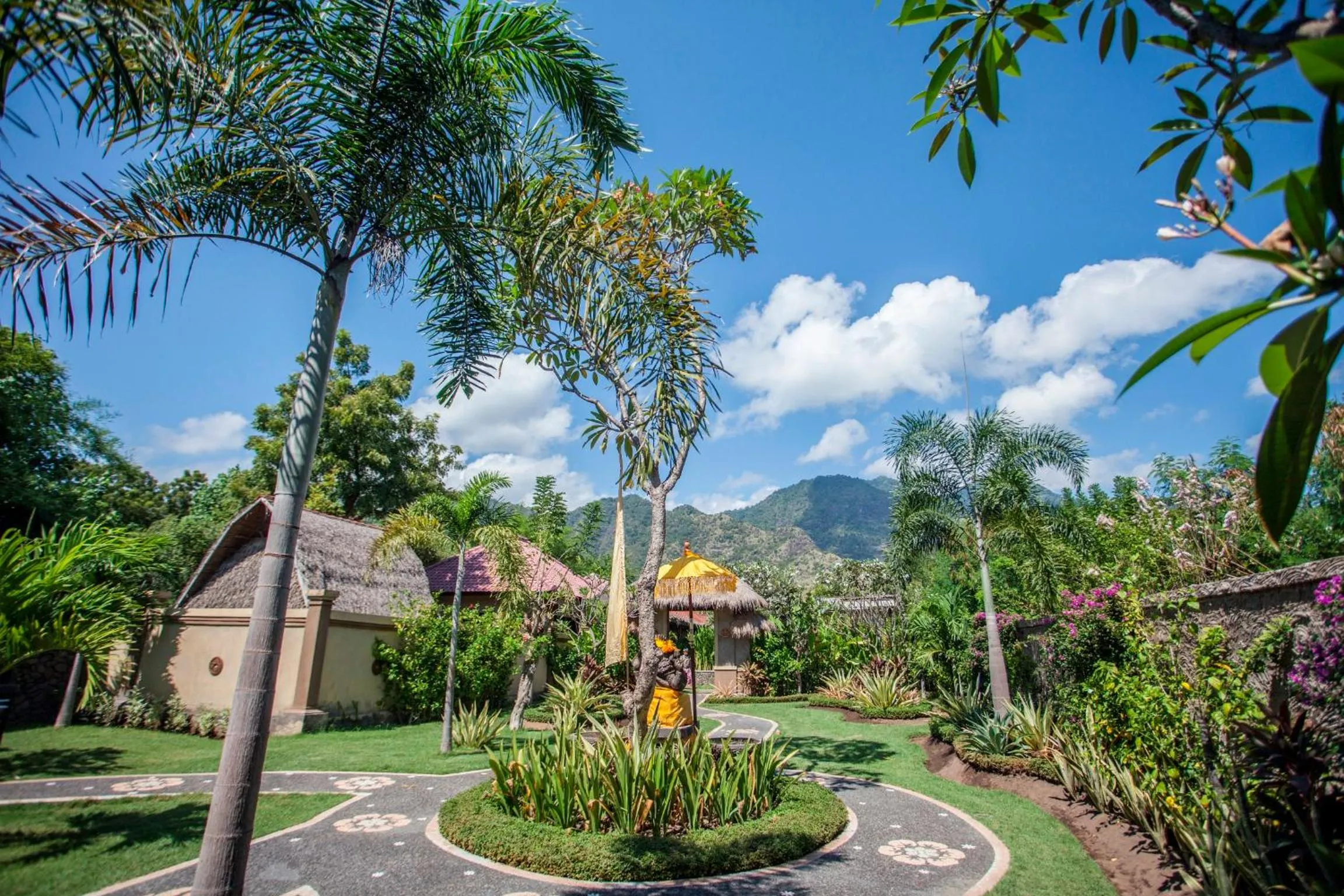 Garden view in Taruna Boutique Homestay & Spa